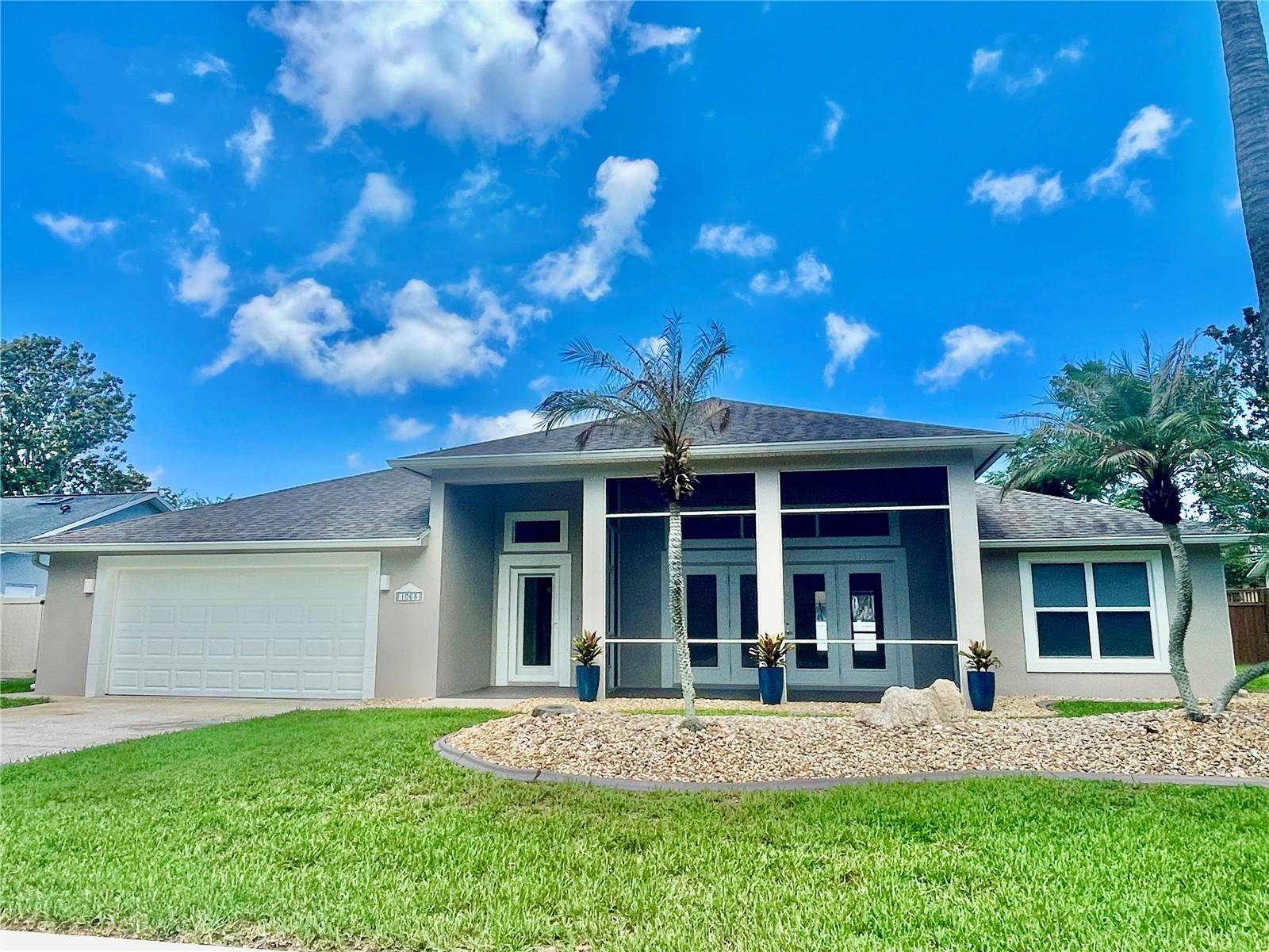 Estate-Style Living in the Heart of Port Orange – Possible Owner Financing Available!
Tucked away on a quiet dead-end street with virtually no through traffic, this impressive solid concrete block home offers the perfect combination of privacy, space, and convenience. With no HOA restrictions and an exceptional location just blocks from shopping, dining, medical facilities, schools, parks, and everyday conveniences, you'll enjoy the tranquility of a secluded setting without sacrificing access to everything Port Orange has available. Conveniently located near I-95 and I-4, commuting throughout Central Florida is effortless, while Orlando's world-famous attractions, entertainment destinations, and theme parks are just a convenient drive away.

Boasting 2,976 total square feet and 1,849 square feet of heated and cooled living space, this residence was designed for both comfortable living and gracious entertaining. The spacious main living area features soaring 12-foot ceilings, creating an open and elegant atmosphere, while the formal dining area is enhanced by a beautiful tray ceiling that adds architectural character and sophistication.

The thoughtfully designed split-bedroom floor plan provides privacy for both owners and guests. The generous primary suite includes a walk-in closet and a well-appointed ensuite bath featuring double vanities. Two additional oversized bedrooms provide exceptional comfort and storage with wide double-door closets, maximizing functionality without sacrificing valuable floor space.

Enjoy Florida living year-round from the home's screened front porch and screened rear porch, providing inviting spaces to relax, entertain, or simply enjoy the peaceful surroundings. Additional highlights include an indoor laundry room under air conditioning, complete irrigation system supplied by reclaimed water, and the durability and energy efficiency of solid block construction.

Whether you're seeking a spacious primary residence, retirement retreat, or a home with flexible financing opportunities, this exceptional Port Orange property delivers a rare blend of location, quality, privacy, and value.

Possible owner financing available for qualified buyers with a minimum down payment.