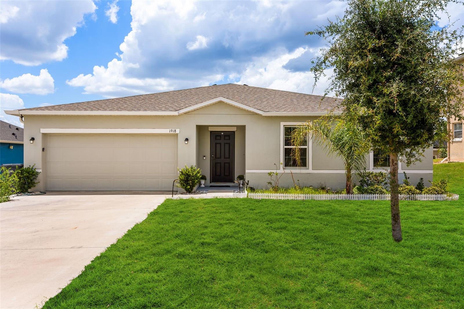 Why wait for new construction when you can move right into this 2021-built 4-bedroom, 2-bath home? Offering 1,874 square feet of modern living space, this home features an open-concept floor plan, a spacious kitchen, and a split-bedroom layout designed for comfort and functionality. The primary suite includes a walk-in closet and private bath, while the fully fenced backyard provides plenty of space for entertaining, pets, or relaxing outdoors. Conveniently located near schools, shopping, dining, and major roadways, this move-in-ready home is perfect for first-time buyers, growing families, or anyone looking for a newer home at an incredible value. Schedule your private showing today!