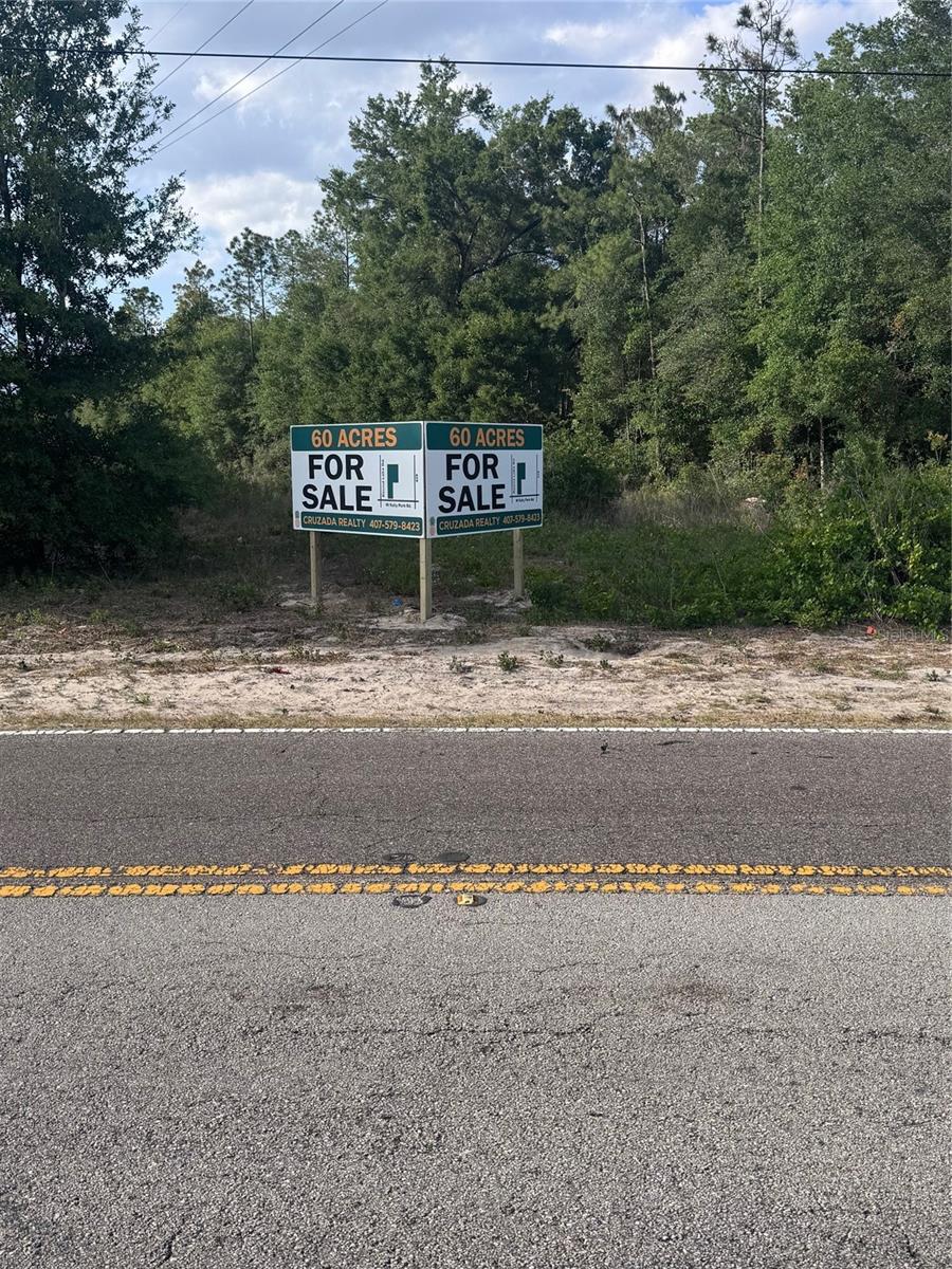 Growing Area. Opportunity abounds. Sixty acres contiguous. Road Frontage in developing area. Buyer to verify all dimensions.