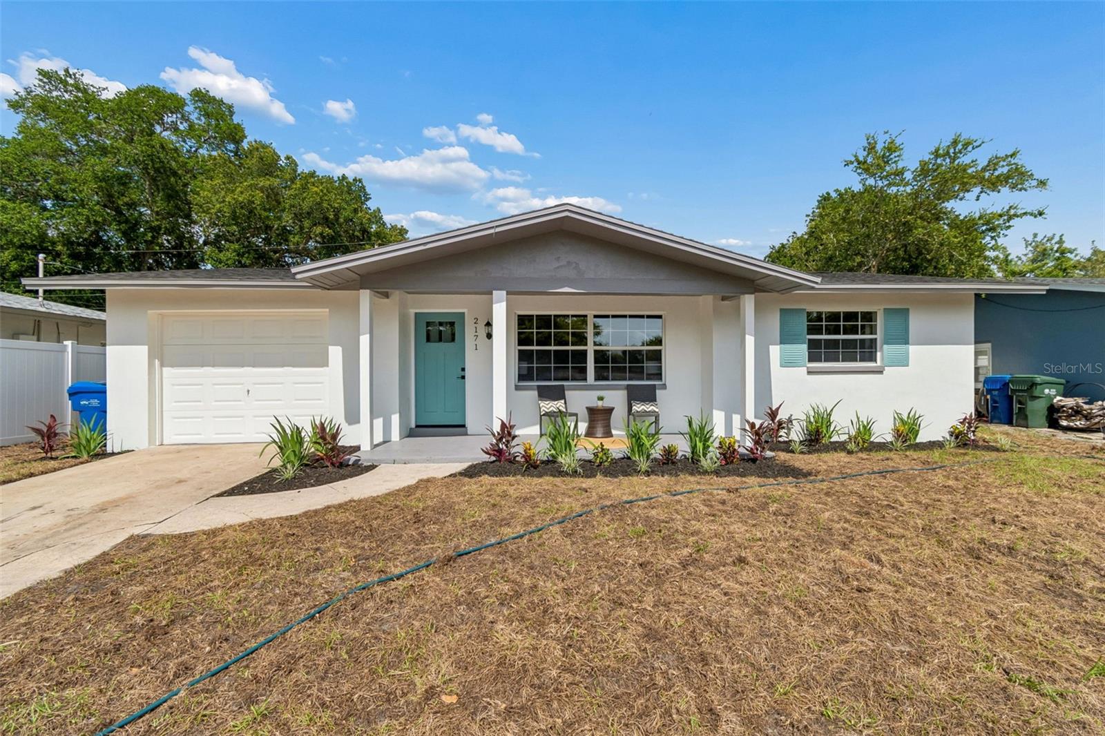 Welcome home to this beautiful 2 bedroom 2 bath 1 car garage NON FLOOD ZONE LARGO home! If you are looking for the perfect starter or family home, look no further. This home has been TOTALLY RENOVATED by the owner and includes upgrades perfectly fit for a first time home buyer or growing family. The totally remodeled kitchen features solid wood cabinets, granite countertops, stainless steel appliances, custom backsplash, and a designer faucet. The bathroom features the same level of upgrades including custom vanity, granite countertops, designer tile, and new hardware. Other upgrades include NEW ROOF (2026), NEW WATER HEATER (2026), NEW AC (2026), NEW SOD (2026), NEW ELECTRICAL PANEL (2026), NEW GARAGE DOOR OPENER (2026) new plumbing, new flooring throughout, new interior and exterior paint, new LED light fixtures, and MORE!! All of these amenities and upgrades are complimented by the unique curb appeal of the home which sits on a quiet street! This home has many desirable features and is a must see. Please call us or use ShowingTime to set up a showing today!