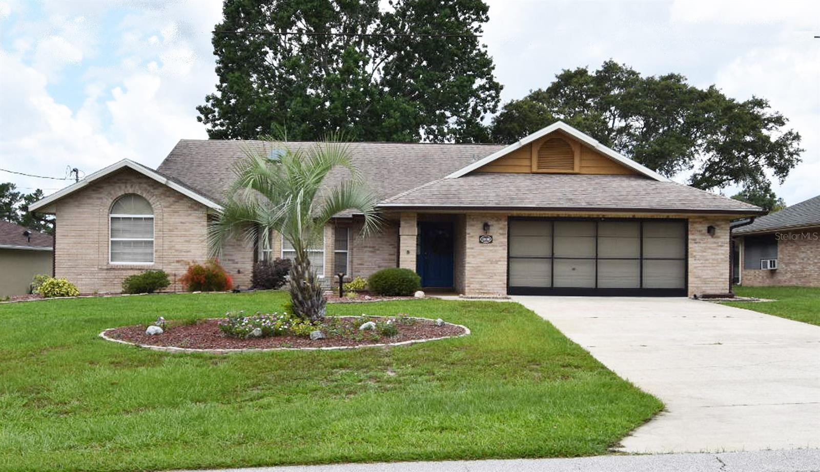 JUST CLEARED READY TO TRANSACT LOOKING FOR HIGHEST AND BEST OFFERS.
Incredible Opportunity On This Custom Built Home Located In A Popular Neighborhood Of Deltona And Close To Elementary, Middle and High Schools, YMCA, Library And Just 4 Minutes To I-4 Exit 114 For Easy Commute To Orlando Business, Restaurants And Theme Parks or East To The Beaches Of Daytona And New Smyrna. This Home Features Spacious Rooms And Has Been Tastefully Updated With Newer Flooring, Lighting Fixtures, Appliances And Décor. Tile And Laminate Through Out Most Of The Home And Gorgeous Brick Fireplace In The Large Family Room. Attractive Tiled Countertops And Beautiful Gray Cabinetry In Kitchen. Dual Sinks In Master Bath With His And Her Sinks And Closets And Separate Shower And Private Water Closet. Skylights In Family Room And Living Room Allow For Lots Of Natural Light And The Huge Patio Has Plenty Of Room For Entertaining. Rear Yard Has Been Tastefully Landscaped With Plantings And A Paver Sitting Area Which Allows For Leisure In A Tranquil Setting And Even Features A Newer Large Shed. Roof Is only 5 Years Old, New Water Heater In 2022, 10 X 12 Shed In 2013 And Newer Air Conditioner.