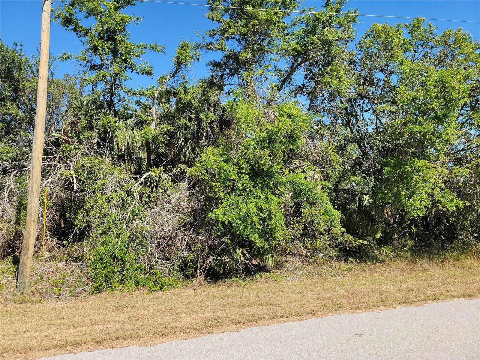 Outstanding .30 Acre Corner lot in an up an coming development!  Power line right at the street and ready to be cleared to build your dream home!