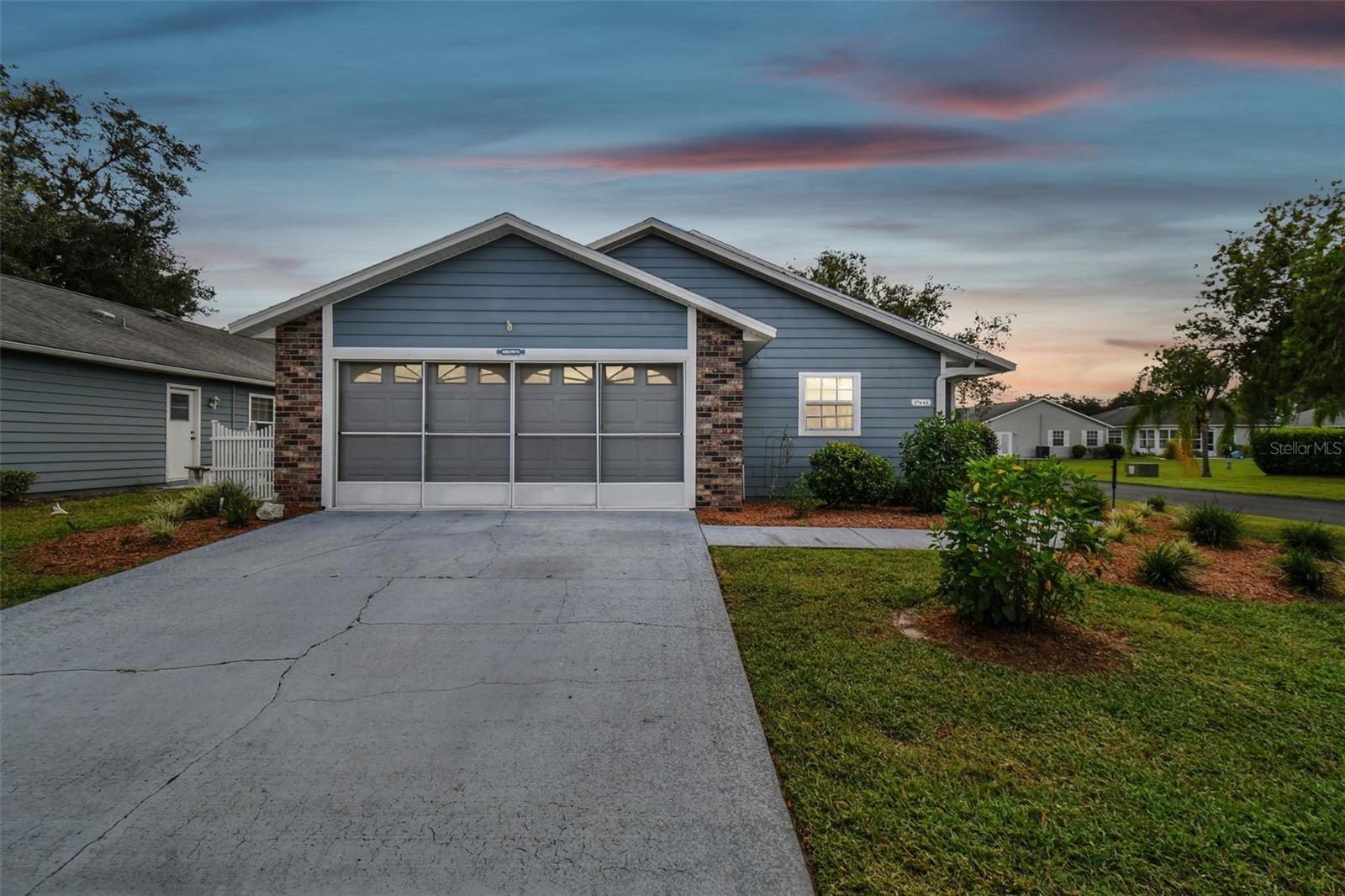 Welcome to 37442 Blackberry Court, a stunning property nestled in the beautiful city of Zephyrhills, Florida in a 55+ community. This home offers a picturesque and serene setting, providing a peaceful retreat for residents seeking a tranquil lifestyle. As you approach the property, you'll immediately notice its captivating curb appeal. The well-manicured landscaping, lush greenery, and inviting front porch create a warm and welcoming atmosphere, setting the tone for the rest of the home. Step inside, and you'll be greeted by a spacious and thoughtfully designed interior. The open floor plan allows for seamless flow between the living areas, creating an inviting space for both relaxation and entertainment. The abundance of natural light floods the rooms, accentuating the bright and airy ambiance. 37442 Blackberry Court boasts 2  bedrooms PLUS an OFFICE, each providing a private and comfortable retreat. The primary suite is a true oasis, offering a spacious layout, a walk-in closet, and a luxurious en-suite bathroom. The additional bedroom is well-appointed and can be utilized as guest room. The outdoor space of this property is equally impressive. The backyard offers a generous area for outdoor activities and relaxation. The amenities in this neighborhood are many including a sparkling pool and spacious clubhouse! Zephyrhills offers a wide range of amenities, including shopping centers, restaurants, parks, and recreational facilities. Residents can also take advantage of the nearby attractions, such as the beautiful nature preserves, golf courses, and cultural venues.