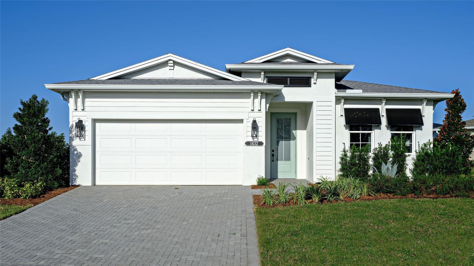 Pre-Construction. To be built. Residents of Cresswind at Lake Harris enjoy exclusive amenities, including 8 championship pickleball courts, a grand clubhouse with state-of-the-art fitness center, a resort-style swimming pool with lakefront views, and marina access to the pristine Lake Harris. Nestled on a peninsula in between Lake Harrs and Lake Dora, this location puts you right in the center of the Chain Of Lakes area and all it has to offer. Experience privacy, security, and an active lifestyle in a highly desirable location. Club Cresswind will overlook the lake and feature a wide range of indoor and outdoor amenities such as Cresswind SmartFIT Training Center powered by EGYM. The Kitchen serves as the command center of the Jade floorplan. For the chef in the family, there's lots of space to work and house your tools of the trade with substantial countertop area, cabinetry and pantry. From the island, the view opens up light & bright across the Dining area and Great Room out to the covered Lanai. Owner's Suite highlights include a tray ceiling, spacious walk-in closet and separate vanities in the Owner’s Bath. You can personalize the Jade floorplan with structural options that include three different exterior choices; second-floor Bonus Room variations; Snore Room, Fitness/Study or Bedroom 3 in lieu of Flex; In-Law Suite in lieu of Flex & Bedroom 2; four-foot rear extension of home, and if you're looking for more stow space extend the Garage. To learn about all the ways you can have this home built around you, contact a Cresswind at Lake Harris New Home Guide. Photos of a decorated model home are for reference only. Actual home will differ.
