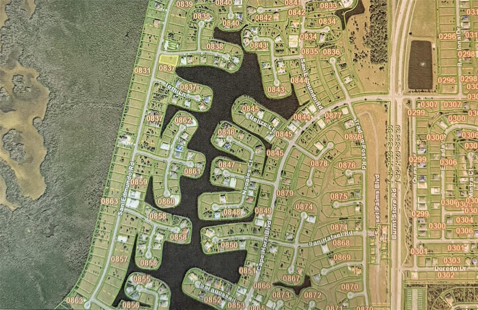 PUNTA GORDA ISLES SEC 21 - Land