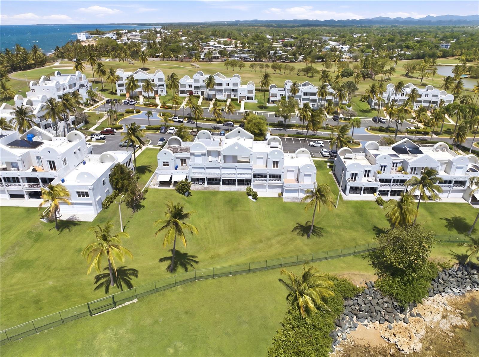 Offered for sale or rent, this beautifully maintained 2-bedroom, 2-bathroom oceanfront condominium in Costa Dorada, Dorado, is in mint condition and move-in ready, offering an exceptional combination of comfort, convenience, and one of the area's most desirable coastal locations.

Wake up to breathtaking ocean views and enjoy direct beach access just steps from your door. Whether you're relaxing on your private balcony to the sound of the waves or taking a morning walk along the shoreline, this home offers the very best of Puerto Rico's beachfront lifestyle.

The residence is equipped with a 40 kWh battery backup system, providing reliable power and added peace of mind.

Ideally located next to the Embassy Suites by Hilton Dorado del Mar Beach Resort, you'll enjoy easy access to restaurants, cafés, and resort amenities, while the renowned Dorado del Mar Golf Course is just moments away. Supermarkets, pharmacies, fitness centers, medical facilities, and major highways are all within a short drive, providing exceptional convenience for both full-time residents and vacation homeowners.

This immaculate residence features a bright, inviting layout with two comfortable bedrooms, two full bathrooms, and tasteful finishes throughout. Every detail reflects pride of ownership, making this an exceptional opportunity for buyers seeking a turnkey beachfront property in one of Dorado's most convenient locations.

Whether you're looking for a primary residence, a vacation retreat, an investment property, or a luxury rental, this oceanfront gem offers an outstanding combination of spectacular ocean views, direct beach access, modern conveniences, and an unbeatable location.