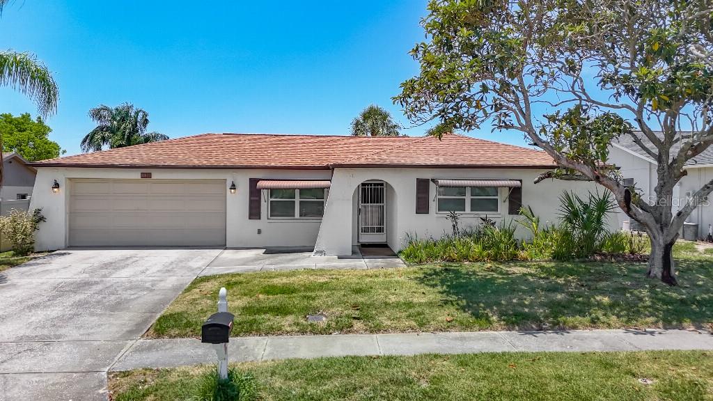 WELCOME HOME to your new 3-bedroom 2-bathroom home! Awesome location. Minutes from everything including Chasco Elementary/Middle School which is walking distance away. The home has vaulted ceilings. The home has had many upgrades including – Roof 6/2022, A/C 4/2018 service regularly, Water Heater 2/2024, Impact Hurricane windows 6/2024, Appliances 2020, Water Softener 1/2023, Wi-Fi thermostat and garage door opener, all tile floors throughout, all electrical outlets and switches replaced 6/2023, R-38 insulation blown in 7/2022, solid core interior bedroom and bathroom doors, clean deep well irrigation system with newer timer box, 4 zone, large back yard with view of pond. And more upgrades. It’s a MUST-SEE HOME, VERY WELL CARED FOR HOME!