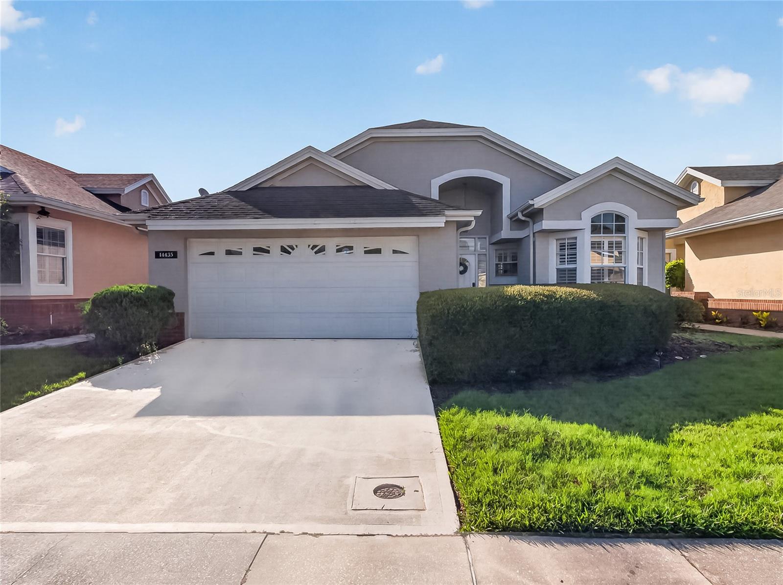 Must-see home in the highly sought-after gated and manned community of Hunter's Creek! This warm and welcoming 3-bedroom, 2-bathroom home features an open floor plan that is perfect for both everyday living and entertaining. The kitchen boasts modern finishes, ample cabinet and counter space, and flows seamlessly into the main living areas, creating a bright and inviting atmosphere. All three bedrooms are generously sized, while the beautifully renovated primary bathroom is a true standout, featuring a large walk-in shower that provides a spa like experience right at home. A unique bonus feature is the approximately 10' x 10' flex room built off the garage, complete with updated
flooring and its own A/C unit. Whether you need a home office, gym, playroom, or hobby room, this versatile space offers endless possibilities and can easily be converted back to a two-car garage if desired. Step outside to a spacious backyard with plenty of room for cookouts, entertaining, outdoor activities, or simply relaxing and enjoying Florida living. Ideally located in one of Orlando's most desirable communities, Hunter's Creek offers convenient access to shopping, dining, major roadways, and attraction Move-in ready and full of charm, this is a home you'll want to see for yourself!