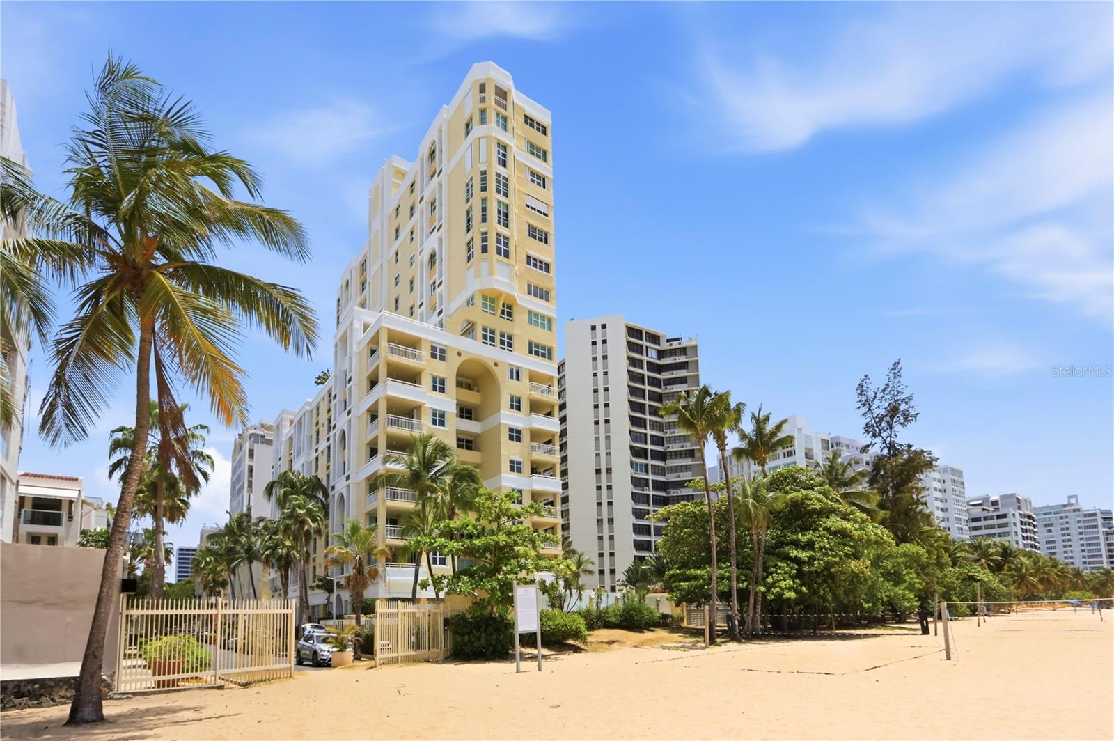 Premier Oceanfront Living at San Juan’s Only Gated Condado Street
Experience the pinnacle of coastal luxury in this pristine, curated with high-end designer furnishings. Situated on the absolute frontline of Ocean Park’s premier residential beach, this trophy property offers an unparalleled lifestyle in the ultimate beach tennis and kite surfing district.
* Panoramic Water Views: Vistas span the seamless, open-concept kitchen, living, and dining areas, flowing effortlessly onto a private oceanfront balcony.
* Primary Sanctuary: A spectacular oceanfront primary suite overlooking the waves, complete with an ensuite bathroom.
* Guest Accommodations: Two secondary bedrooms joined by a clever Jack-and-Jill bathroom, plus a stylish guest powder room off the main living area.
Nestled on the most exclusive, 24/7 guard-gated street in Condado, this boutique building offers elite resort-style amenities with total peace of mind:
* Heated pool & sun terrace
* fitness center
* resident lounge / meeting room
* 24-hour security & concierge
* Power & Water Resilience: Full back-up generator and cistern.