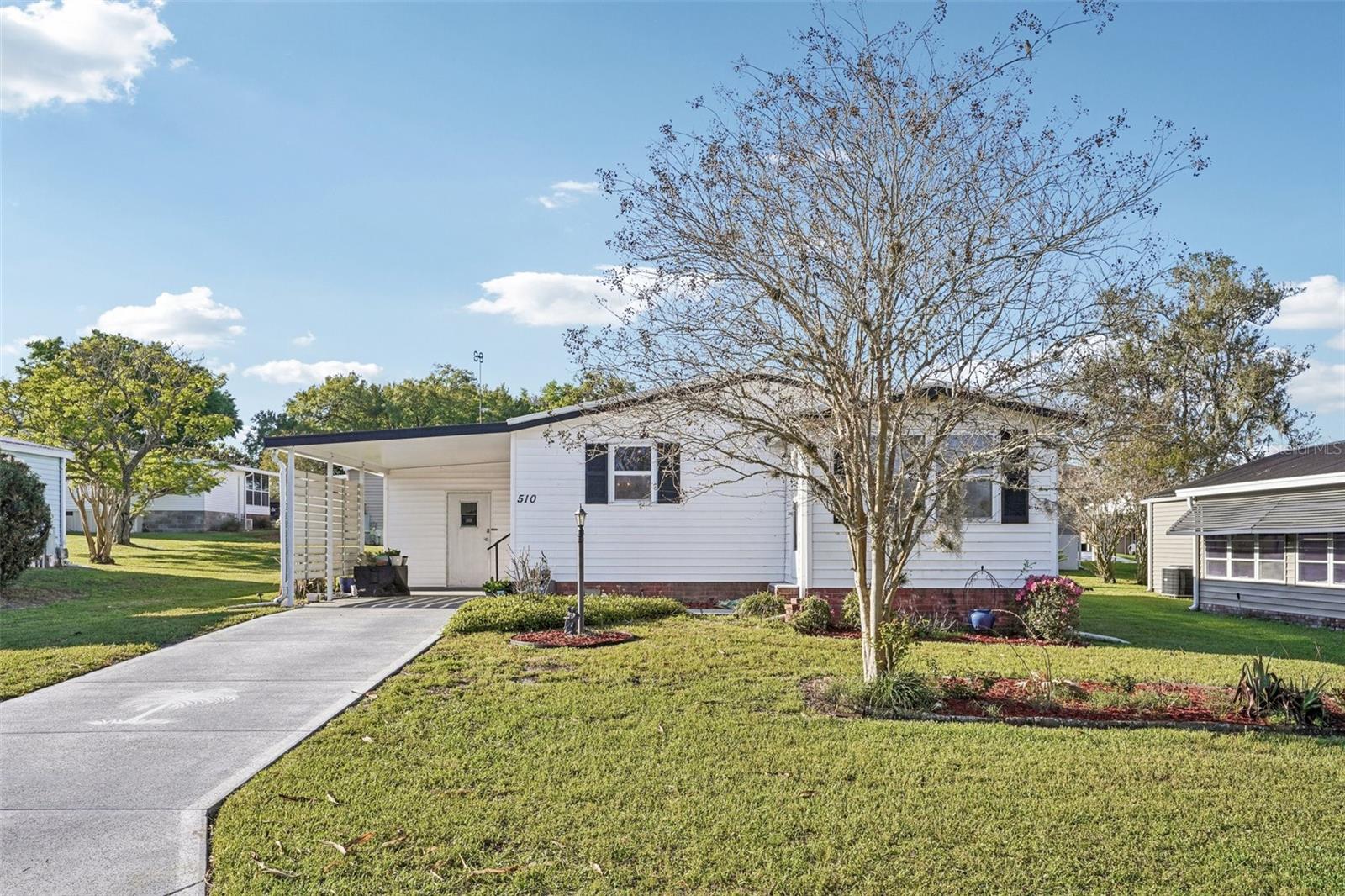 Charming Florida Living in a Prime Lady Lake Location!
Welcome to 510 Bonita Drive — a wonderful opportunity to enjoy comfortable living in the heart of Lady Lake. This inviting home offers a desirable blend of functionality, natural light, and Florida lifestyle appeal. From the moment you arrive, you’ll appreciate the peaceful residential setting and convenient proximity to shopping, dining, medical facilities, and The Villages amenities.
Inside, the home features a spacious layout designed for everyday living and entertaining. The living and dining areas flow nicely together, creating a welcoming atmosphere for gatherings or quiet evenings at home. The kitchen provides ample cabinet and counter space, making meal preparation both easy and enjoyable.
Located in a well-established area with convenient access to major roadways, golf, recreation, and all the vibrant lifestyle options Central Florida is known for, this home presents exceptional value and potential.
Schedule your private showing today and discover all the possibilities waiting for you.