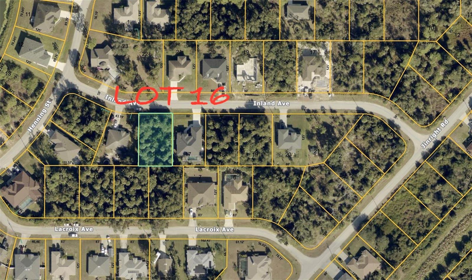 Build Your Florida Dream Home! This oversized residential lot presents an exceptional opportunity in the rapidly growing City of North Port. Nestled in a peaceful setting while remaining conveniently close to shopping, dining, schools, parks, airports, and major roadways, this property combines tranquility with accessibility. Enjoy quick access to I-75, nearby Gulf beaches, golf courses, and all that Southwest Florida has to offer. Located in an established neighborhood with newer homes nearby, this property is ideal for a primary residence, seasonal retreat, or investment build. No HOA, no flood zone, and no rental restrictions provide added flexibility and peace of mind. Don’t miss your chance to secure land in one of Florida’s fastest-growing communities.