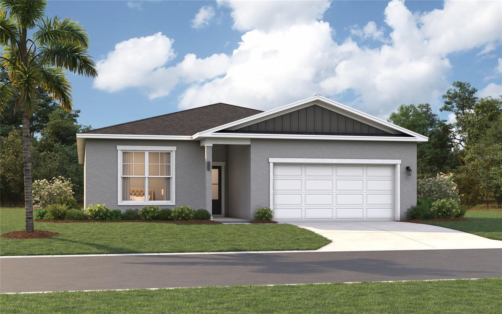 One or more photo(s) has been virtually staged. Pre-Construction. To be built. Located in the heart of scenic Polk County, centrally located between Orlando and Tampa, this neighborhood offers the perfect combination of comfort, convenience, and charm. Scenic Terrace is ideally situated next to Scenic Terrace Elementary and Middle School, making it easy to get to and from school. Everyday essentials are accessible with the Haines City Mall and Publix just 8 minutes away. For relaxing weekends, you'll have plenty of outdoor recreation options, including the nearby Lake Eva Community Park. If you're looking for something magical, Disney World is just 30 miles away. Commuting and day trips are also easy thanks to the proximity to Highway 27 and I-4. Plus, at Scenic Terrace, you'll have access to fun-filled amenities like a refreshing pool, cabana, and playground.

The Seaton is the perfect single-family home for growing families and first-time buyers. Step from your front door or two car garage into a light, airy living area with an open kitchen overlooking the great room- complete with access to private patio or large covered lanai for those who enjoy outdoor activities or entertaining guests alike! On the other side of this ideal setup lie three bedrooms, two bathrooms, a walk-in laundry room and more! The secluded primary suite has all you need in privacy; dual sinks, spacious closet plus extra linen storage make it feel like nothing else matters but restful comfort! Get ready to settle down somewhere special – come see why this 2,001 square foot new construction could be just what you've been looking for! *Photos are from a similar home.