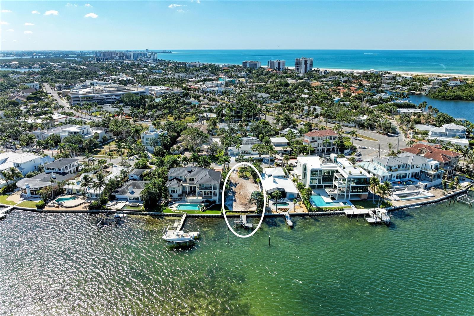 Incredible Potential on Saint Armands Key 244 North Washington Drive, Sarasota, FL. Also available as "To be built. Pre-Construction MLS #A4691610"
This 8,923 sq ft bayfront lot offers an extraordinary opportunity to create your custom dream home in one of Sarasota’s most coveted locations — Saint Armands Key.
Just steps from the iconic Saint Armands Circle, Lido Shores, and City Island, and only a short drive over the Ringling Causeway to vibrant downtown Sarasota, this property perfectly balances island serenity and city sophistication.
The generous lot allows ample space for a private pool and hot tub, ideal for coastal living, and provides the flexibility to design a new residence tailored to your vision.
A rare bayfront gem, this property delivers unbeatable location, sweeping water views, and limitless potential to craft your perfect island retreat.
Don’t miss this opportunity to invest in one of Sarasota’s most desirable waterfront neighborhoods.