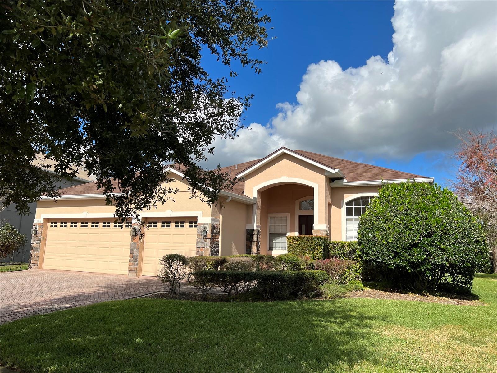 Four bedroom 2 bath 3 car garage house in the desirable Live Oak Reserve community . Gourmet Kitchen design with cooktop, wall oven/microwave combination, corian counter tops, stainless steel appliances, closet pantry, eat in nook, and breakfast bar, overlooking the family room. Two split floor plan The Master bedroom is located to the rear of the home while the secondary bedrooms are located off a separate private hallway. The master bathroom design features dual vanities, large garden tub & glass enclosed shower. There are 2 more bedrooms with spacious closets share a secondary bath with dual sinks and tub/shower combination. The fourth bedroom can also be utilized as a private home office or play area. Community amenities include Clubhouse, Fitness Room, Resort Style Swimming Pool, Water Slide, Family Splash Pad, Sports Fields, Tennis, Basketball & Volleyball Courts, Walking Trails.