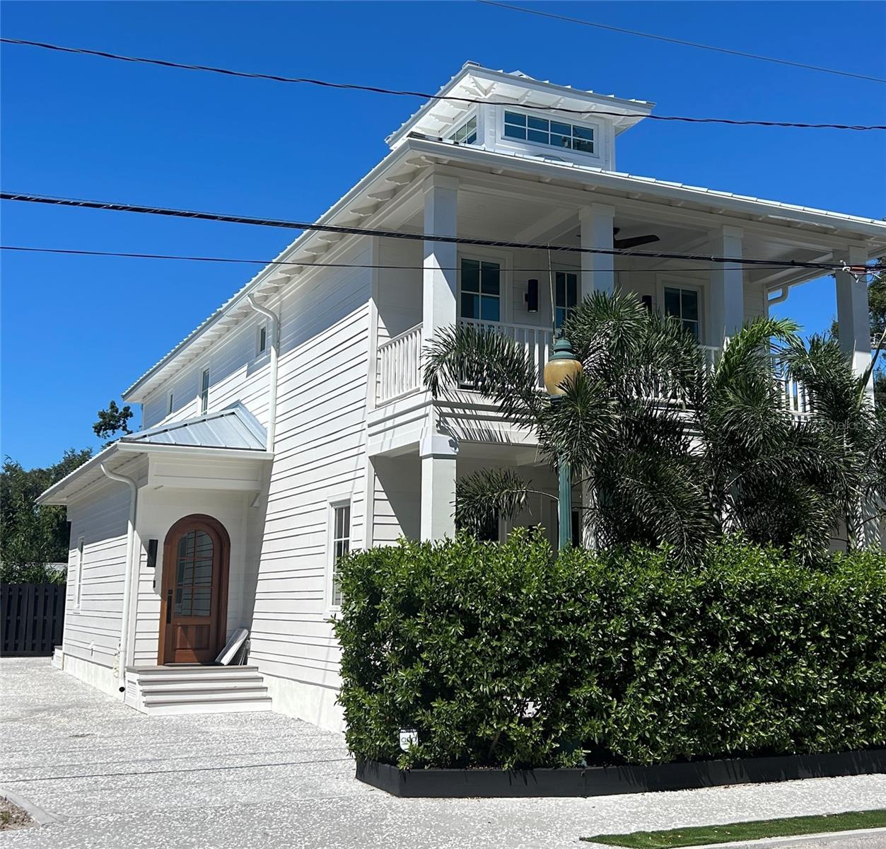 Experience elevated downtown living in this 2025 NEW CONSTRUCTION home just steps from Main Street. Built on 16-gauge steel framing, this 3,154 sq ft residence sits 23 FEET ABOVE SEA LEVEL and more than 10 feet above the floodplain in coveted ZONE X, a rare combination of elevation and location in downtown Sarasota.

The open-concept layout features 10-foot ceilings and a chef’s kitchen with polished marble countertops, 10-foot island, 48” Thor gas range, Miele dishwasher, dual Electrolux refrigerator and freezer, walk-in pantry, reverse osmosis, and whole-home water filtration.

The first-floor primary suite opens to a private patio overlooking the HEATED SALTWATER POOL and includes a spa-style bath with freestanding tub, walk-in shower, dual sinks, and dual closets. Upstairs, three en-suite bedrooms provide flexibility for guests or family, including one with a private balcony.

The fully fenced backyard is designed for privacy and entertaining, with architectural plans available for a FUTURE GARAGE OR ADU, offering flexibility rarely found in downtown new construction. Additional features include hurricane-rated impact windows, standing seam metal roof, and hard-wired Arlo video entry.

Located in Gillespie Park with walkable access to DOWNTOWN SARASOTA, The Bay, Marina Jack, Payne Park, and the beaches of Lido and Siesta Key.