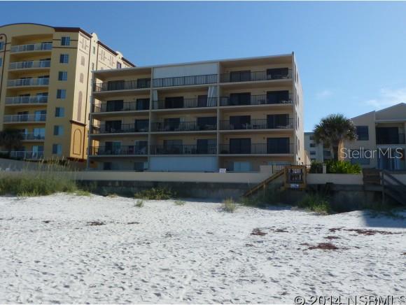 Searching for FUN IN THE SUN or maybe looking for a DIRECT OCEAN FRONT INVESTMENT PROPERTY at an affordable price? Search no more. AGENTS: If you are unfamiliar with the Sea Fern building it's because this is the first direct ocean front condo at the Sea Fern to come on the market in 2 years, This is one of just 15 direct ocean front units in the small boutique style building set back from the traffic on A1A. Located on a NO DRIVE BEACH and with a recently refinished oceanfront pool, it is a perfect weekly rental or weekend retreat in a pet friendly building. Just about turn key condition with all of the big jobs done. All windows and sliders have been replaced with high quality hurricane rated glass, windows on all 3 sides of this end unit, porcelain tile throughout, HVAC replaced in 2011, full sized washer and dryer replaced in 2010, full appliance package. Enjoy your morning coffee watching the sunrise from your 26' balcony, covering the entire width of the condo with sliders in the living room and master bedroom. Building has new roof, exterior paint and balcony refinishing, NO ASSESSMENTS. Two 40 lb pets allowed. Very easy to show. ;LocationDescription: Condo ;Water: City