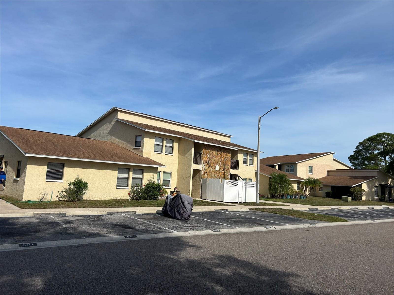 Fantastic opportunity for a solid investment Property. 8 units in total available. ALL UNITS TO BE SOLD TOGETHER . See additional listings for complete package.tb8508535,tb8508418,tb8508477,tb8508505,tb8508510,tb8508516,tb8508525. All units updated  with only one vacancy and that is for convenience of showing. 3 Villa style and 5 condo units available. All units are yearly rentals. All 2 bedroom 2 baths with  En-suite Primary bedrooms with walkin closets. Updated baths and Kitchens in all units. Private Laundry closets  for all units. A/c systems have been updated. Large screen porches for relaxing overlooking the pond. Plenty of parking for tenants and guests. Don't miss this opportunity for an excellent cash flowing portfolio. 20 minutes to downtown ST Pete 30 minutes to Tampa International airport. 20-30 minutes to the beaches. Shopping and restaurants close by. Conveniently  located. Schedule your showing today. unit 1001 is the vacant villa open to showings .