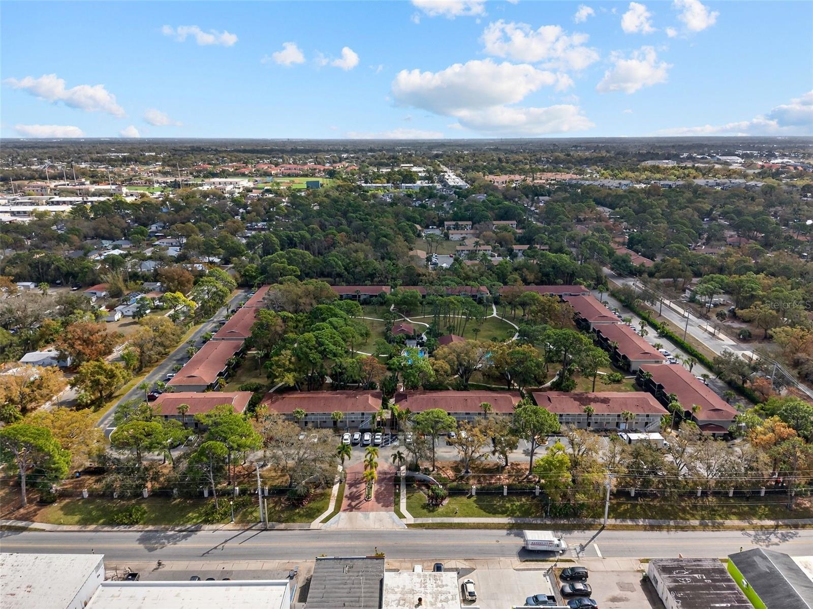 Virtually Staged. DISCOVER an exceptional value in Downtown Sarasota. Priced under $200,000, this second-floor 2-bedroom, 2-bath condominium in a quiet location of the community presents a rare opportunity to own a piece of Sarasota that offers both convenience and tranquility. Whether you are seeking a winter retreat to escape the colder months or an income-producing investment property, this residence offers outstanding potential.  NESTLED within the gated community of Park View, this hidden gem is ideally located just minutes from Sarasota’s vibrant downtown. Residents enjoy easy access to Main Street’s restaurants and boutiques, nearby shopping at Sprouts and Whole Foods, and the world-renowned Gulf beaches just a short drive away. PARK VIEW offers a peaceful setting surrounded by mature trees and lush landscaping that provide beautiful green space and welcome shade throughout the year. Community amenities include a clubroom with a full kitchen, a state-of-the-art fitness center, and two swimming pools. Meandering outdoor paths throughout the park-like grounds are the perfect place to enjoy the scenery and Florida’s beautiful weather.  DESPITE its close proximity to downtown Sarasota, the community enjoys a quiet and relaxed atmosphere, making it an ideal place to unwind and enjoy the Sarasota lifestyle.  OPPORTUNITIES like this are becoming increasingly rare. Schedule your private showing today and discover the value and potential this Sarasota residence offers before it’s gone.