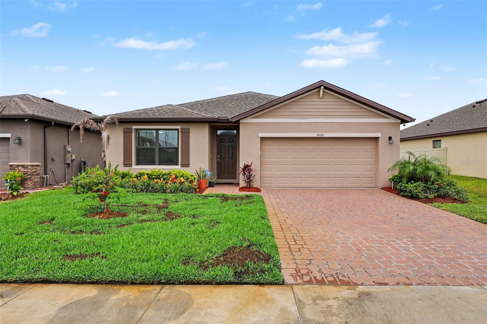 Why wait to build when you can have this MOE -IN-READY home with valuable upgrades already in place? This BEAUTIFULLY MAINTAINED 4-bedroom, 2-bath home offers 1,828 square feet of open, comfortable living space designed for today's lifestyle. This property already includes a WHOLE-HOUSE GENERATOR, SECURITY CAMERA SYSTEM and FULLY FENCED BACK YARD—expensive upgrades you won't have to add after closing. The backyard is perfect for pets, play, and outdoor gatherings! The spacious living room flows into the dining area and island kitchen, making it easy to entertain or enjoy everyday life. The split-bedroom layout provides privacy for the primary suite, while the secondary bedrooms offer plenty of space for family or guests.

Conveniently located near St. Johns Heritage Parkway with easy access to I-95, shopping, dining, and schools, this move-in-ready home delivers the modern design buyers want, plus the upgrades that make it an exceptional value. Discounted rate optionsDISCOUNTED RATE OPTIONS and NO LENDER FEE FUTURE REFINANCING may be available for qualified buyers of this home.