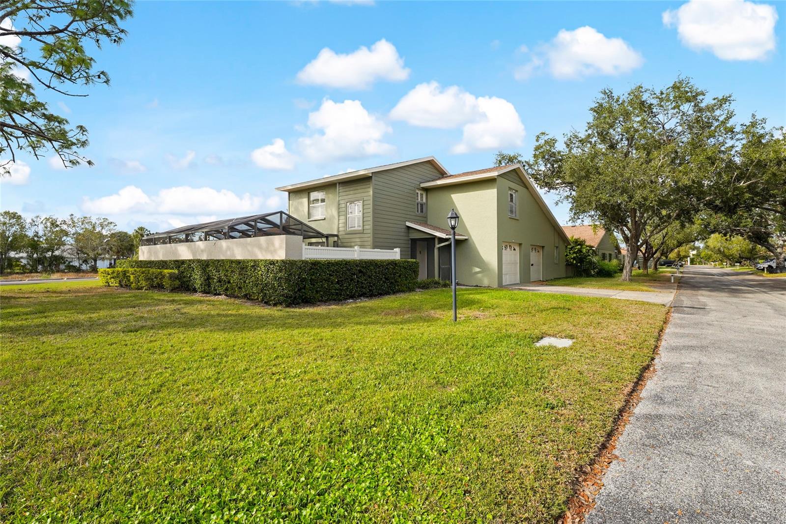 Beautifully updated 2 bedroom, 2.5 bathroom corner-unit condominium offering 1,430 sq. ft. of living space and a one-car garage in the much sought after community of Courtyard Villas. This updated residence features a new kitchen, renovated bathrooms, new flooring, a new A/C system, and additional upgrades throughout.



The first floor includes a spacious great room, dining area, kitchen, and half bath, creating an ideal layout for everyday living and entertaining. Upstairs, the primary bedroom with walk-in closet features a private bathroom, while the second bedroom is complemented by a second full bath.



Enjoy the Florida lifestyle with exceptional outdoor living space, including a 30’ x 10’ screened entertaining area plus an additional 14’ x 11’ covered screened lanai, perfect for relaxing year-round.



The monthly association fee includes basic cable and provides maintenance-free living, covering exterior maintenance, roof, and lawn care. The community has no age restrictions, allows two pets, and permits rentals with a minimum two-month lease up to three times per year.



Ideally located just 0.20 miles from Publix, and within close proximity to restaurants, pharmacies, and medical offices, all accessible via community sidewalks for exceptional walkability and everyday convenience.