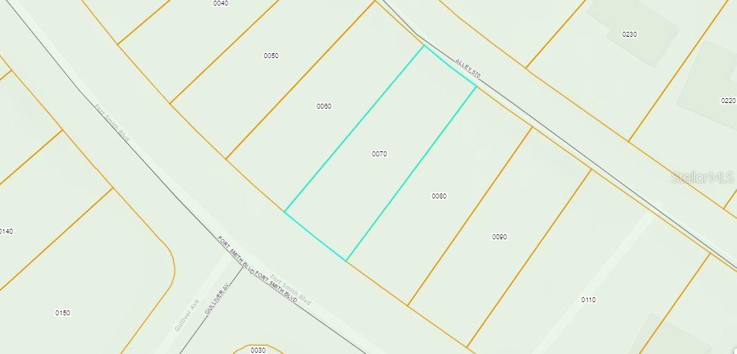 Commercial Lot, on the road. (five lots next to each other)