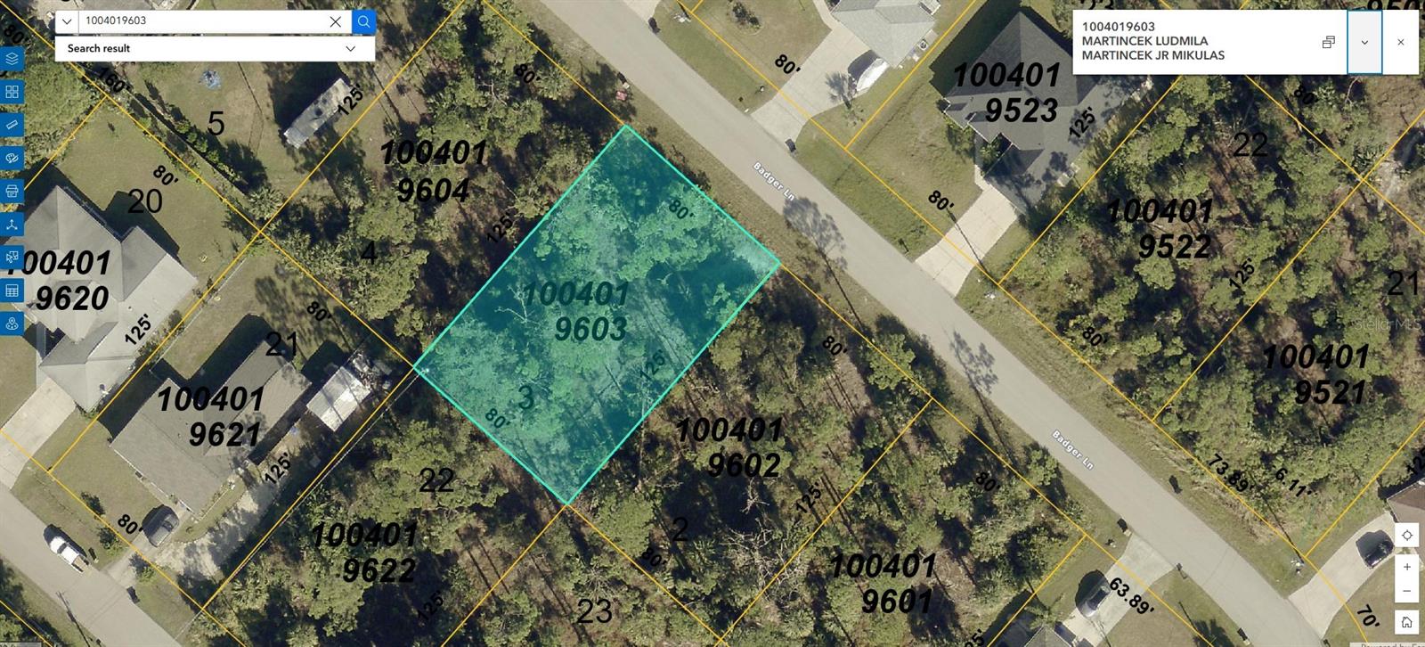 Possible double lot in a developing area of North Port.  Area of newer homes with new construction going on.  Several builders to choose from.  Close to shopping in North Port or Port Charlotte.  3 miles to I-75, exit 179, allowing easy commute to Sarasota or Fort Myers.