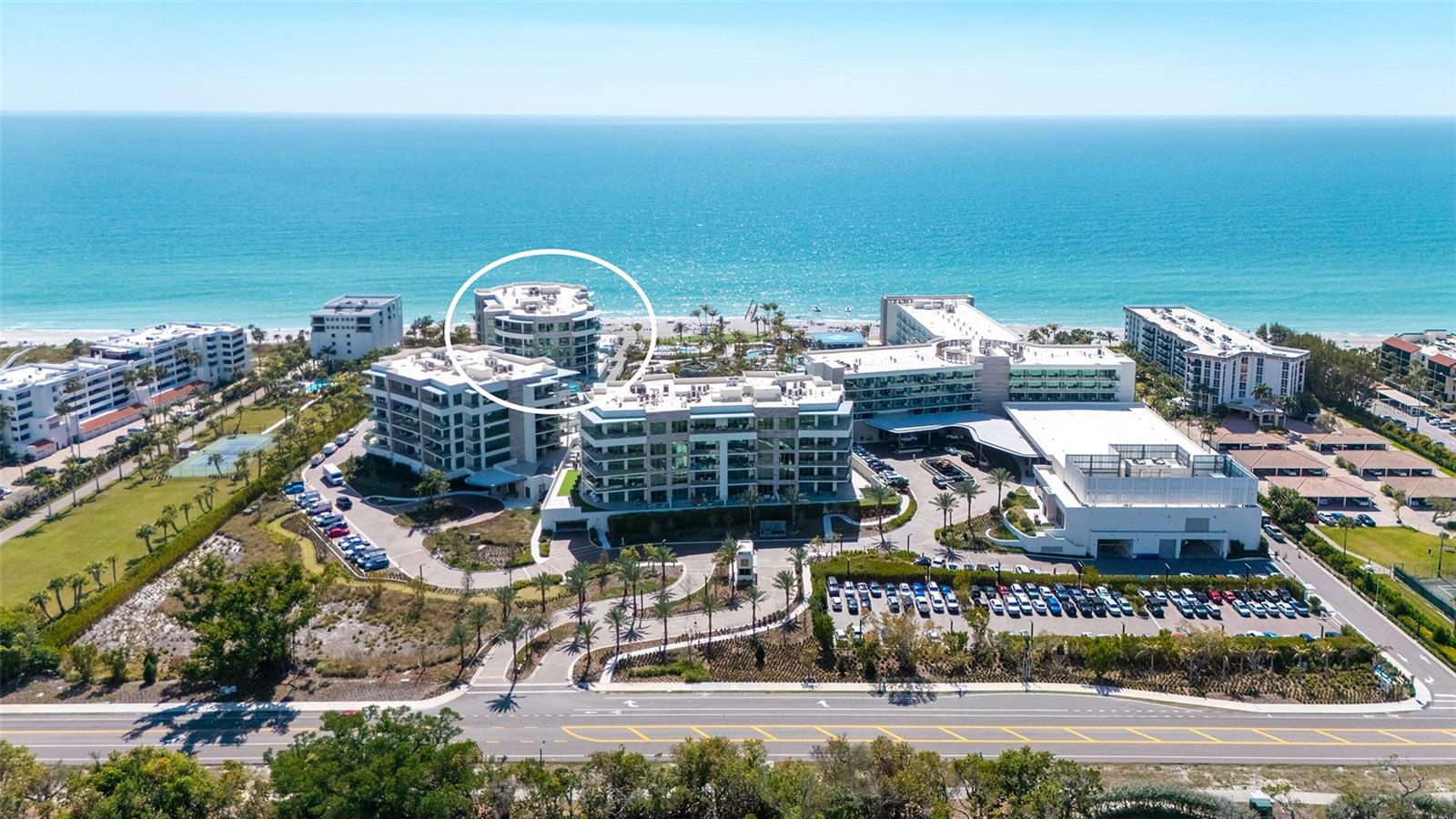 Experience unparalleled luxury with breathtaking views of the Gulf of Mexico in the Armand Building. This exceptional residence features an open-concept floorplan designed for entertaining, complete with floor-to-ceiling glass doors that lead to an expansive terrace outfitted with a built-in gas grill, perfect for seamless indoor-outdoor living. Ideal for multi-generational gatherings, the clubroom serves as a fantastic bonus space, featuring a wet bar equipped with an ice maker, bar sink, and wine fridge. The gourmet kitchen is a chef’s dream, showcasing top-of-the-line Wolf and Sub-Zero appliances, including a 6-burner gas cooktop, double ovens, and an integrated cabinet front side-by-side refrigerator/freezer. A semi-private elevator with keyless entry transports you directly from your private two-car garage to your residence. The owner’s suite offers a spacious walk-in closet, a luxurious soaking tub, a frameless walk-in shower, and dual vanities with separate water closets. Designed with technology-ready infrastructure, this home allows for easy customization of your automation preferences. Located within the first branded residential community and ultra-luxe 5-star resort hotel on the Gulf, The Residences at The St. Regis Longboat Key blend legendary service with the allure of a serene seaside retreat. Spanning over 17 acres with 800 feet of direct beachfront, residents can indulge in unparalleled amenities, including signature St. Regis Butler and Concierge services, a world-renowned spa, in-residence dining, a resident-only pool and spa, a private clubhouse, a fitness center, and beachside cabanas. Discover a life of luxury and leisure at The Residences at The St. Regis Longboat Key—where every day feels like a getaway. The owner will consider a lease purchase with acceptable terms on this residence.