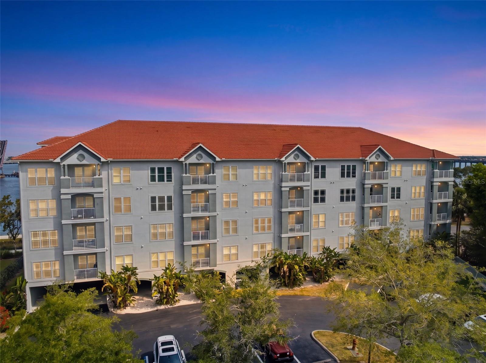 Welcome to this bright, third-floor, fully furnished 2-bedroom, 2-bath condo located directly on the Bradenton Riverwalk and just moments from downtown Bradenton. Beautifully remodeled and move-in ready, this modern waterfront residence offers the perfect blend of comfort, style, and convenience. Inside, you’ll find an open-concept layout filled with natural light, ceramic flooring throughout, and a beautifully updated kitchen featuring quartz countertops, stainless steel appliances, new appliances, and ample pull-out storage. Both bathrooms have been thoughtfully renovated with artistic walk-in showers, updated cabinetry, stylish finishes, and spa-like details. The spacious primary suite offers an oversized walk-in California closet, while the second bedroom also features a walk-in closet for excellent storage. Additional upgrades include hurricane-resistant PGT windows. Step outside and enjoy direct access to the scenic Bradenton Riverwalk, where year-round events, waterfront dining, parks, playgrounds, trails, and entertainment are right at your doorstep. The Gulf Islands Ferry offers convenient service to Anna Maria Island, and the location places you close to Manatee Memorial Hospital, IMG Academy, Sarasota, St. Pete, and some of Florida’s best beaches. This gated community offers resort-style amenities including a pool, 24-hour fitness center, business center, assigned under-building parking, and a private storage closet just outside the unit. Condo fees cover water, sewer, trash, pest control, and insurance, adding even more ease to ownership. Whether you’re searching for a full-time residence, seasonal getaway, or investment opportunity, this exceptional Riverwalk condo delivers waterfront living at its best.