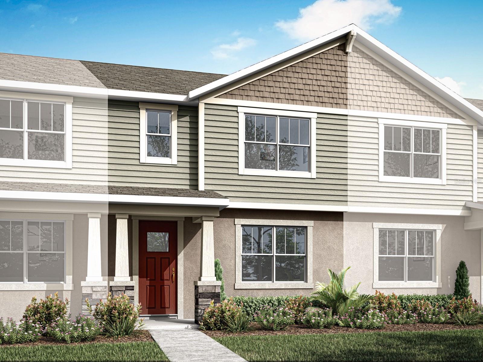 Under Construction. *NO REAR NEIGHBORS* The Catalina I is a harmonious blend of style, functionality, and comfort, offering a lifestyle that caters to your every need. As you step inside you are greeted by an open-concept design that seamlessly integrates the gathering room, dining room, and kitchen, creating an inviting space for both everyday living and entertaining. This townhome features 3 bedrooms, providing flexible living options for families, professionals, or those in need of a dedicated home office space. The loft adds an additional dimension, allowing you to customize this versatile area to suit your lifestyle.