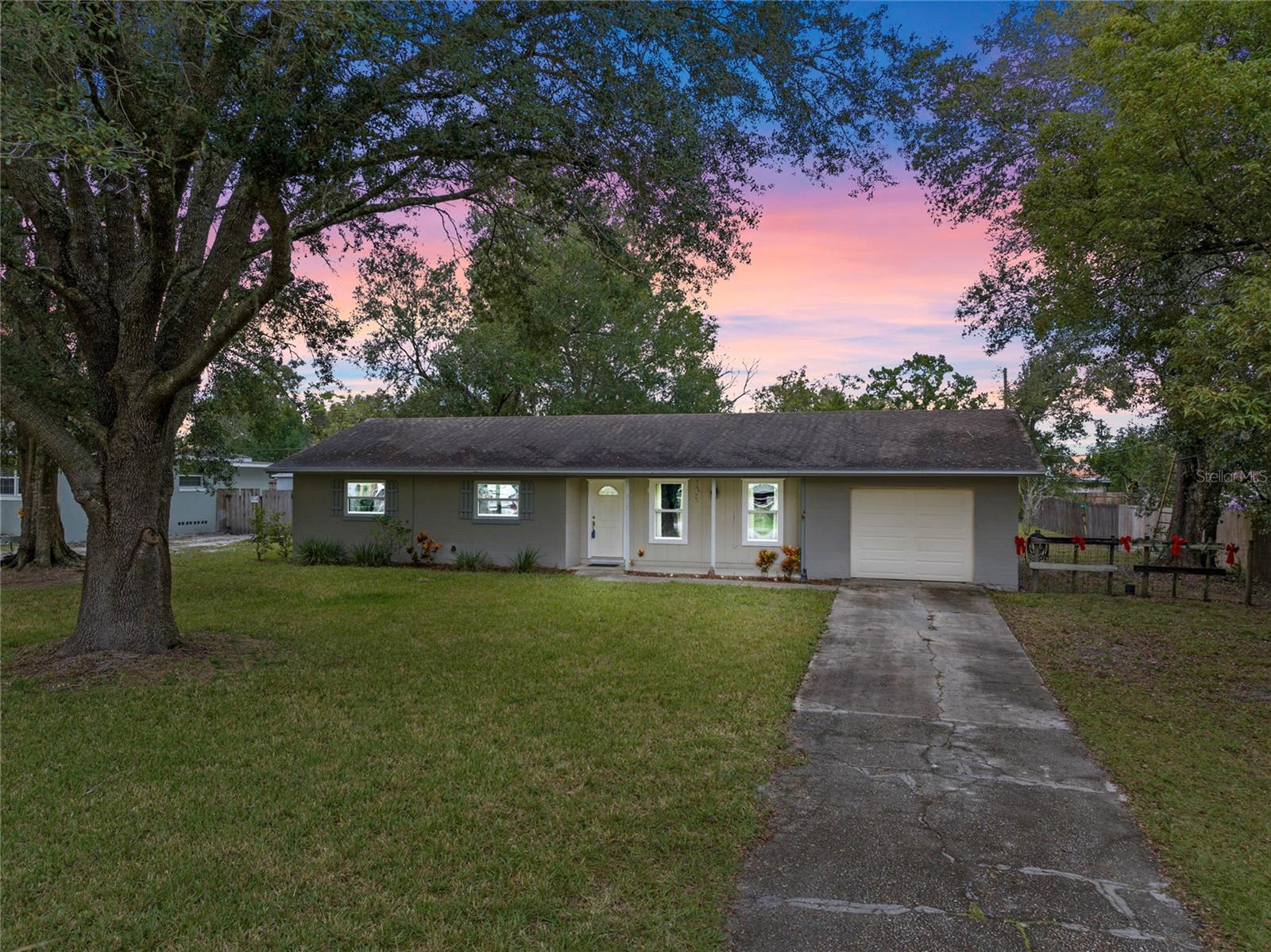 This 3 bedroom, 2 bath home sits on a huge lot (.41 acres). No HOA! Already has city water, new windows and A/C. Master bathroom has been updated. Roof was replaced in 2012. House has belonged to one family and is waiting for someone to make it their new home. Easy access to I-4, hospitals and close to historic downtown Deland and the beaches. Schedule your showing today!
