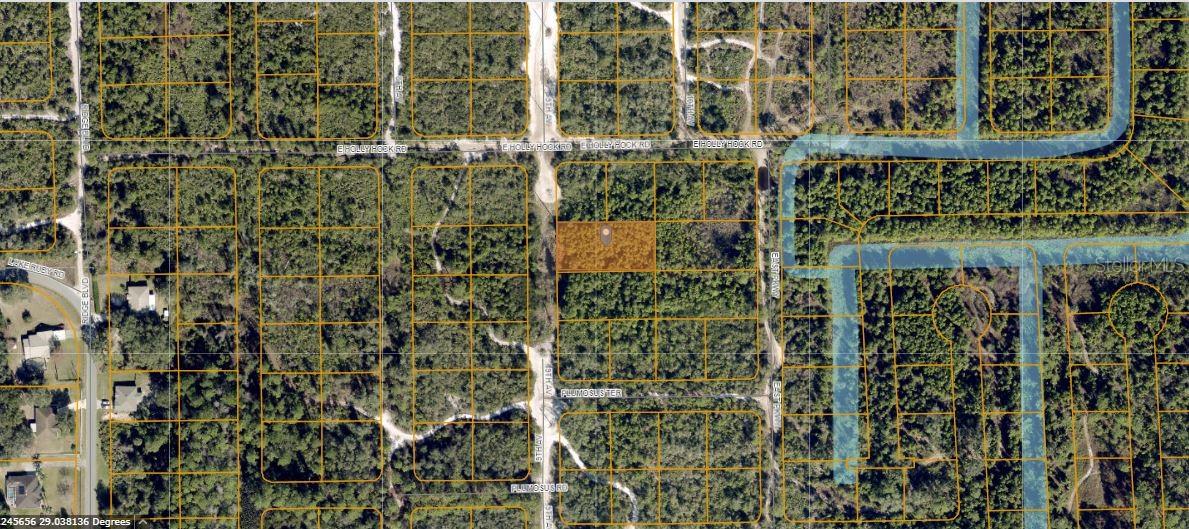 Great opportunity to own a spacious 0.47-acre vacant  lot on Hollyhock E in Deland, Florida. "Zoning: 01R3" This generously sized property offers plenty of room to build your dream spot in a quiet, residential setting while still being conveniently close to shopping, dining, schools, and local amenities. An excellent choice for future development or investment.Pin Location: Latitude 29.03997760, Longitude  -81.24661244. Note: buyers I emphasize the importance of conducting thorough due diligence to ensure that the property meets your expectations and requirements.