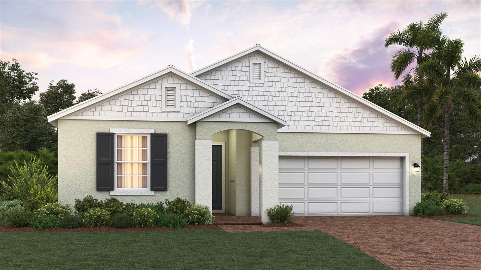 Introducing the Hayden, an exquisite single-story home plan meticulously crafted by Trinity Family Builders. This stunning residence features four spacious bedrooms and two full baths, designed for modern comfort and convenience.

At the heart of the home is an expansive kitchen that seamlessly flows into the family and dining areas, making it perfect for entertaining guests or enjoying cozy family gatherings. The grandeur continues in the luxurious primary bedroom, complete with a walk-in closet and an en-suite bath showcasing Trinity's signature Luxury Retreat Shower.

Outside, a welcoming covered entrance leads to a charming covered lanai, ideal for al fresco dining and relaxation, creating the perfect blend of elegance and functionality. Additionally, the home includes the exclusive Trinity Package Place, featuring a built-in outdoor storage area with a secure delivery door and electronic keypad lock, providing added convenience and peace of mind for homeowners.