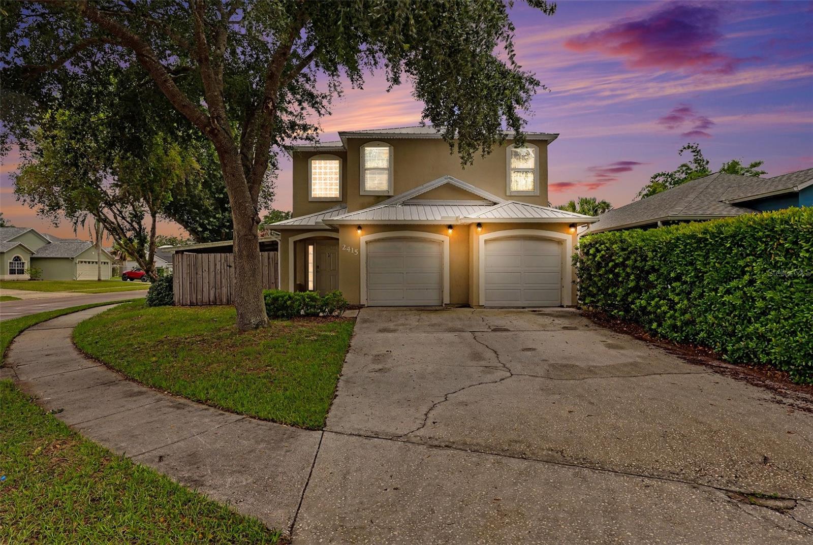 This updated, well-maintained home offers the perfect blend of comfort, functionality, and Florida outdoor living. A major highlight is the one-year-old metal roof, providing durability, energy efficiency, and peace of mind for years to come. Inside, you'll find a spacious and inviting layout designed for everyday living and entertaining. Step outside to your private backyard oasis featuring a refreshing pool, perfect for relaxing, hosting gatherings, or enjoying sunny Florida days. The property also boasts an abundance of covered outdoor space, ideal for outdoor dining, entertaining, hobbies, storage, or simply unwinding in the shade. Conveniently located near shopping, dining, schools, parks, and major roadways, this move-in-ready home offers exceptional value and lifestyle. Don't miss your opportunity to own this fantastic property with a newer metal roof, beautiful pool, and incredible covered outdoor living areas!