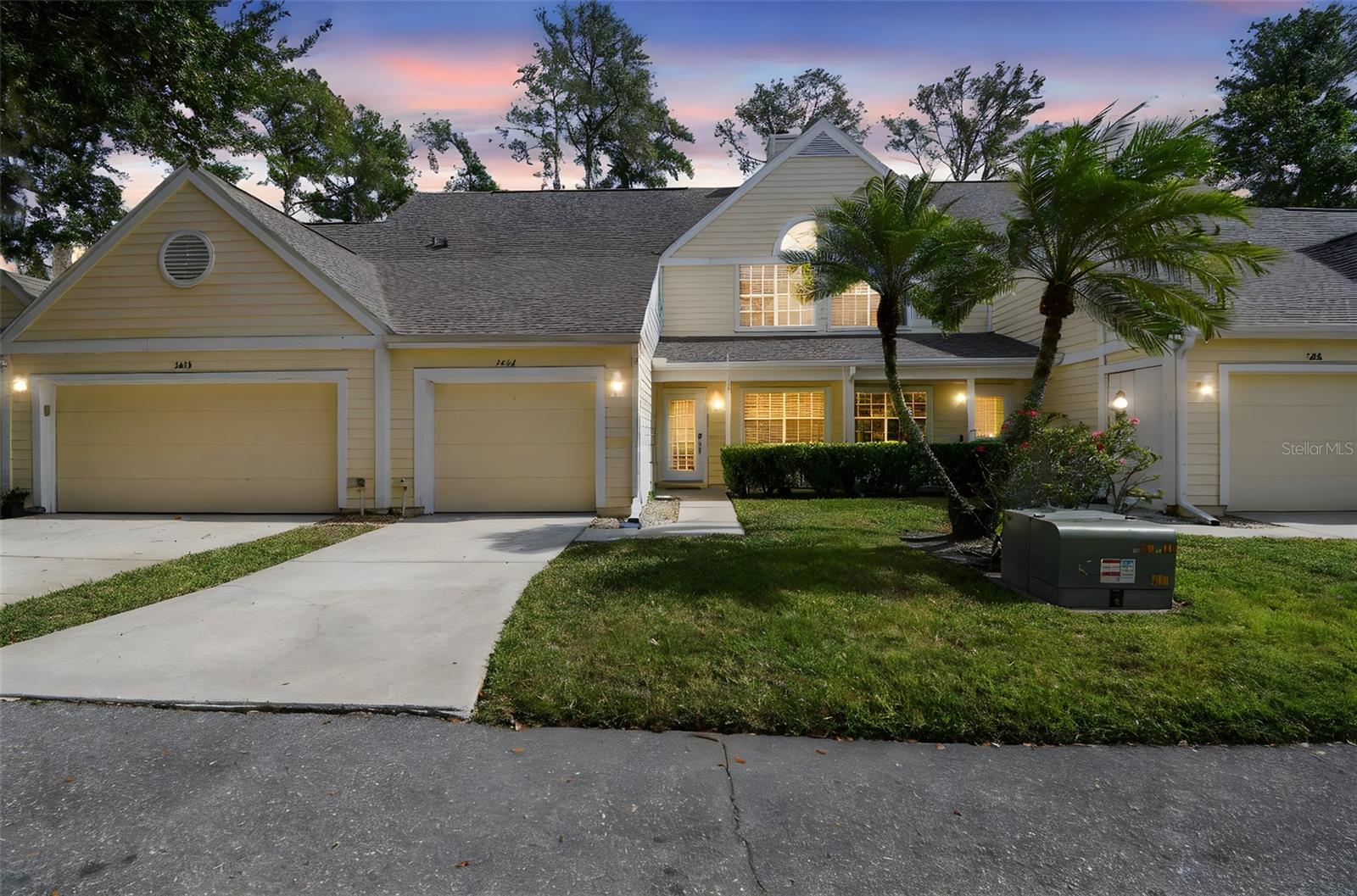 Modern Comfort Meets Peaceful Living — Stunning 2BR/2.5BA Townhome in Valrico! Welcome home to the perfect blend of convenience and tranquility. This beautifully updated 2 bedroom, 2.5 bath condo/townhome sits just minutes from the best restaurants and shopping in Valrico and Brandon—yet feels worlds away from the hustle. Step inside and you’ll immediately notice the spacious layout, stylish tile floors, and cozy fireplace that set the tone for the rest of the home. The remodeled kitchen is a true showstopper, featuring stainless steel appliances (including double oven!), gorgeous granite countertops, breakfast bar, and chic gray tile backsplash. Whether you're cooking a full spread or heating something quick, this kitchen elevates everything. Just off the dining area, you’ll find a versatile den/office—perfect for remote work, a reading lounge, or creative space. Slide open the back doors to your large screened-in porch overlooking a peaceful wooded conservation area. Morning coffee, evening wine, weekend lounging… this is your private retreat. Upstairs, the primary suite impresses with natural light, serene conservation views, and an upscale, newly renovated spa-style bathroom with an incredible walk-in shower. A second bedroom with cathedral ceilings and its own updated bathroom gives guests (or family) their own luxe space too. The laundry room is thoughtfully located upstairs for easy access.Additional perks include attic storage (garage + primary closet), a community pool & spa just steps away, and a low-maintenance lifestyle thanks to an HOA that covers exterior paint, roof replacement, lawn care, water, sewer, trash, landscaping, and even the irrigation system. You truly can lock, leave, and live. Perfectly located near I-75, I-4, and Hwy 60—commuting to Tampa, St. Pete, Clearwater, Lakeland, and Orlando is a breeze. Homes like this don’t last long. Come see why this one is special.
