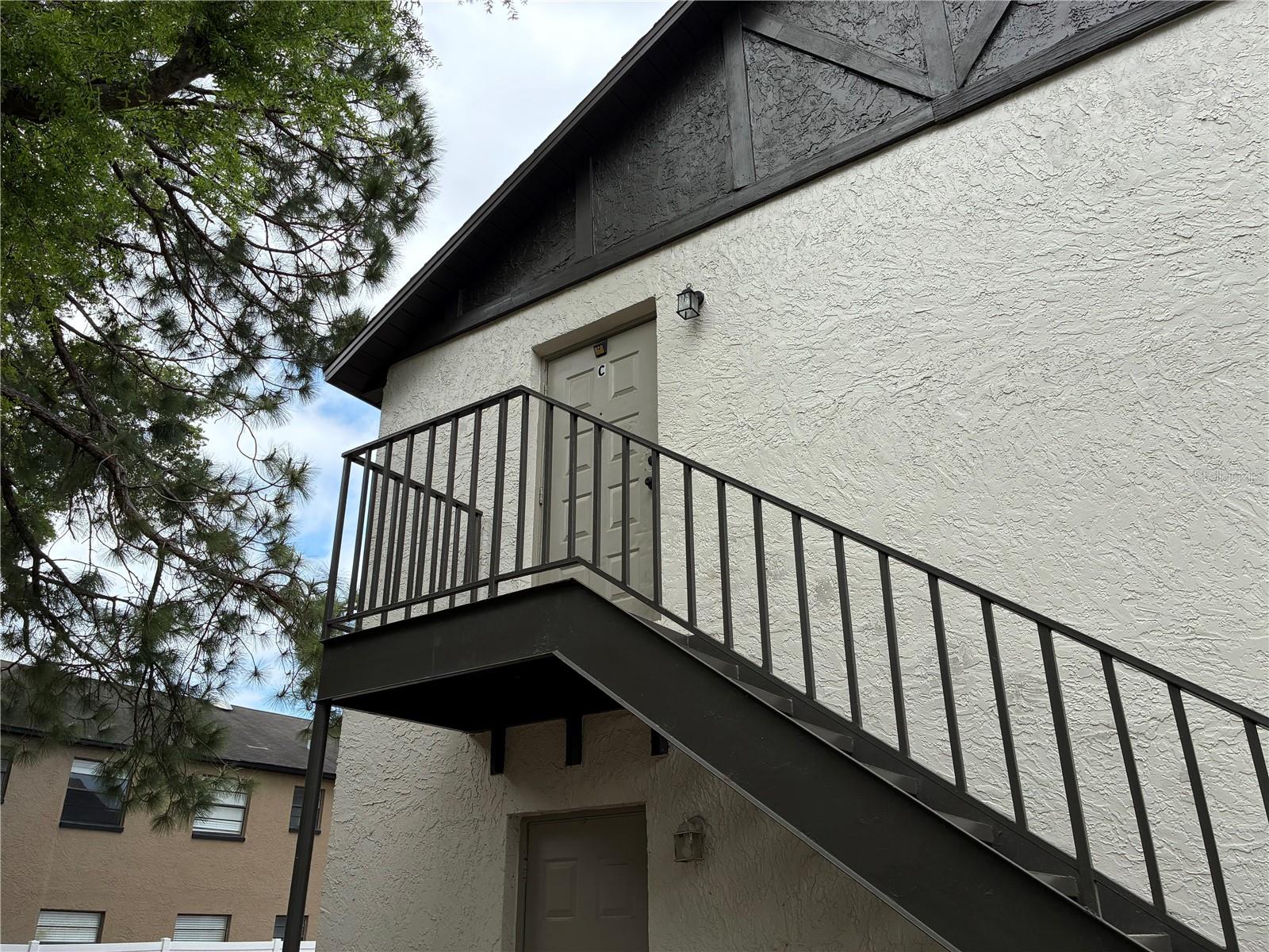 Available Now. Nice upstairs 2/1 apartment near Gandy and Dale Mabry. Water, sewer and garbage are included, as well as one assigned parking space. One small cat considered.