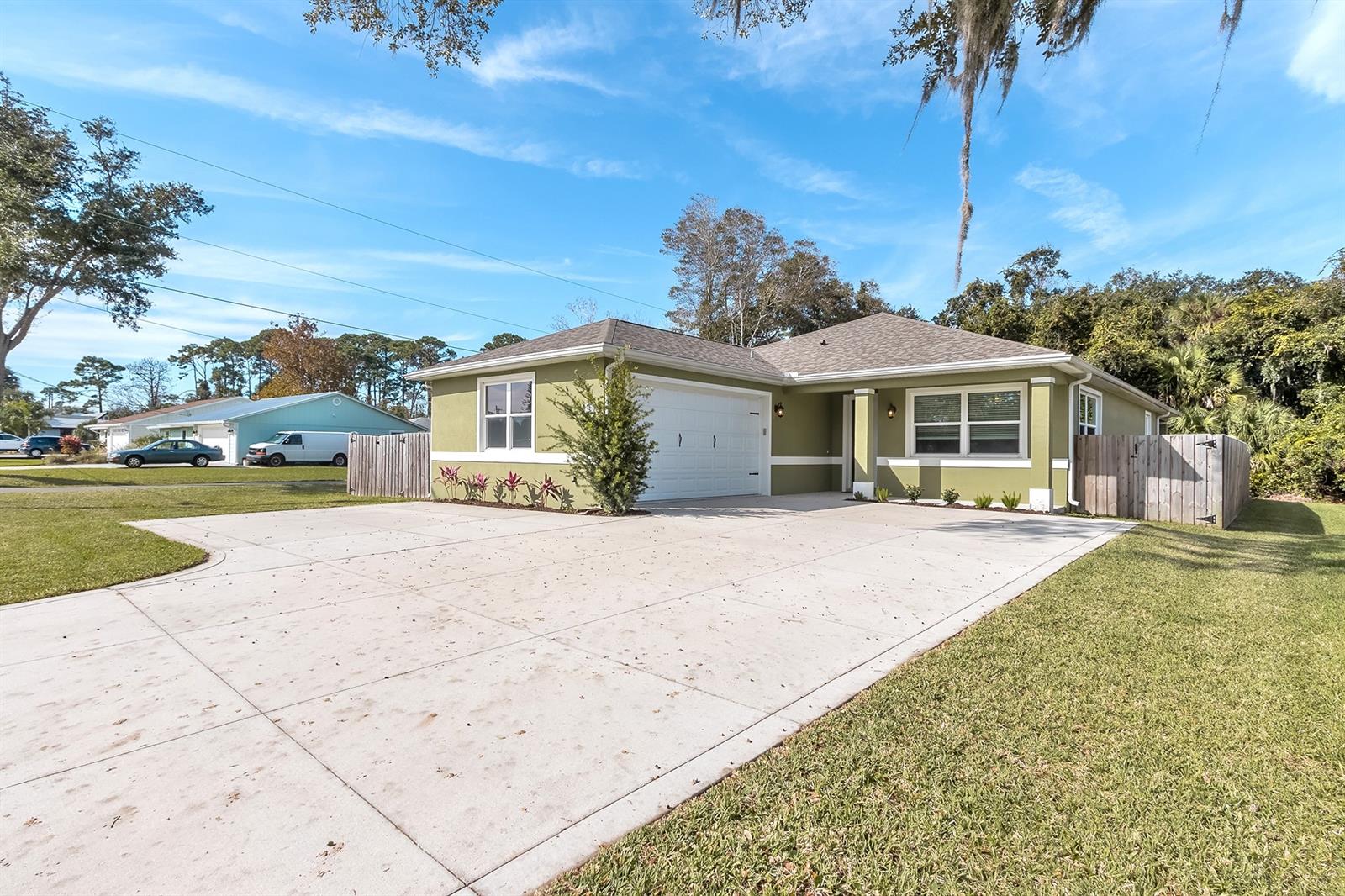 Amazing like a new home that comes with a rare private boat slip and dock just steps from your yard. What a unique and amazing opportunity to have the best of all the worlds here. Large 3 bedroom home plus an office/den sitting on a larger lot in a sought after area just off the river in Edgewater. The boat slip is yours, you own it, park your boat or jet skis, or just sit and fish from the dock as you wish. The home offers impact hurricane windows, concrete block construction, granite counters, stainless appliances, tile throughout all the main areas with only carpet in the bedrooms, and so much more. All information is intended to be accurate but not guaranteed. ;Water: City