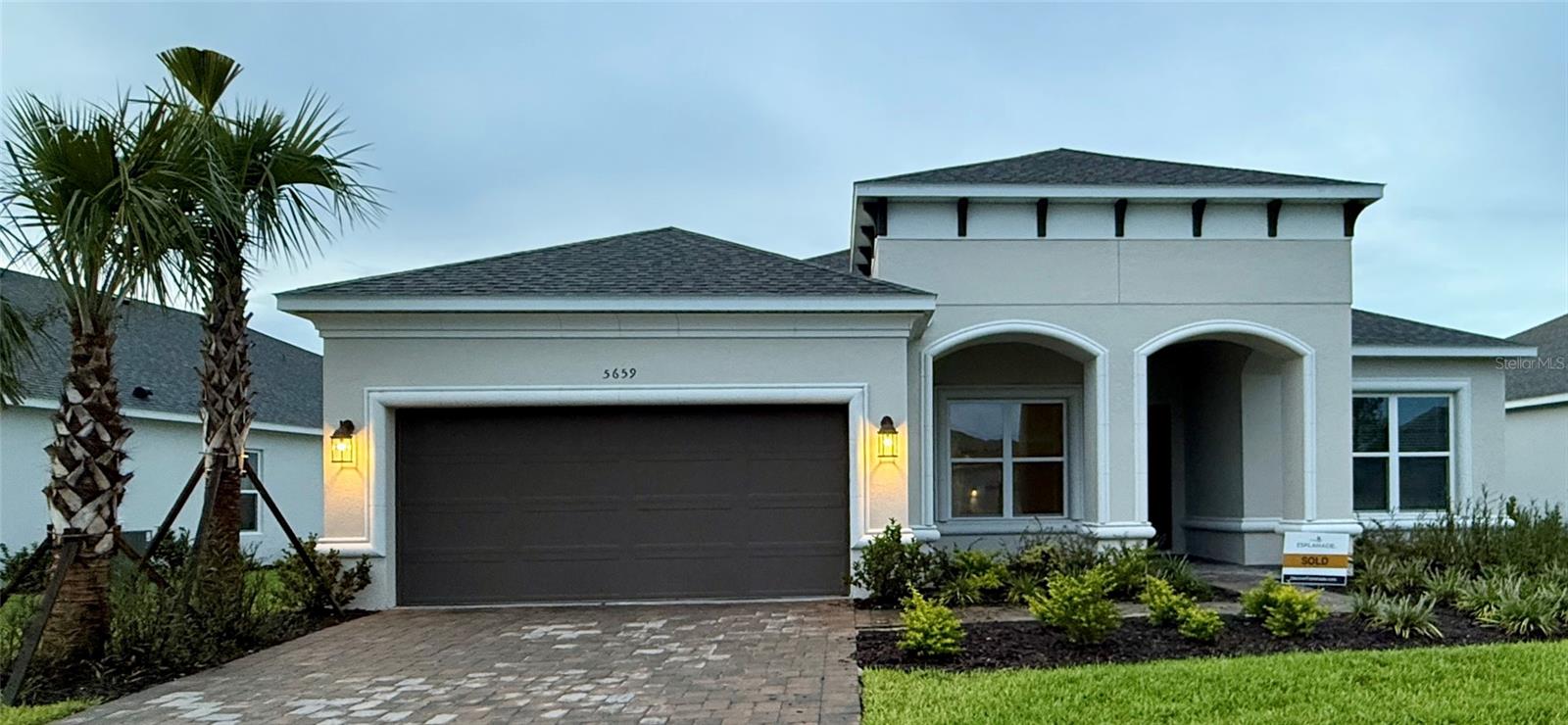 3 month rental! Beautiful 3-bedroom, 3-bath single-family home with serene pond views. Thoughtfully designed for modern living, it features an open-concept layout with a gourmet kitchen, large center island, and a spacious lanai overlooking the pond. Two private primary suites offer walk-in closets and spa-inspired baths with walk-in showers.