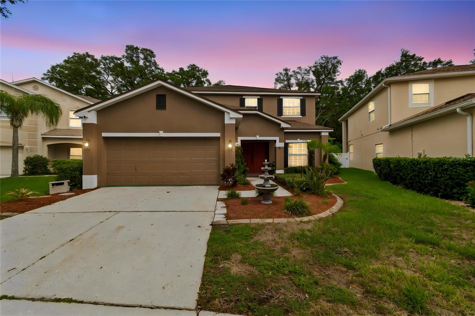 Welcome to this beautifully maintained 5-bedroom, 3.5-bath pool home situated on a large, fully fenced lot offering the perfect blend of space, comfort, and privacy. This spacious home features a bright, open floor plan with generous living and dining areas designed for both everyday living and effortless entertaining. The well-appointed kitchen overlooks the main living space, creating the perfect gathering place for family and friends.

The expansive primary suite offers a private retreat, while the additional bedrooms provide flexibility for family, guests, or a home office. Step outside to your own backyard paradise featuring a large screened pool and relaxing spa, surrounded by an oversized fenced yard with plenty of room for pets, play, and outdoor entertaining. Whether you're enjoying a quiet evening in the spa or hosting weekend pool parties, this backyard is designed to be enjoyed year-round.

Conveniently located near shopping, dining, parks, top-rated schools, and major roadways, this exceptional home offers the perfect combination of space, comfort, and Florida living.

HVAC 2022
ROOF 2020
NEW EXTERIOR PAINT 
NEW INTERIOR PAINT
