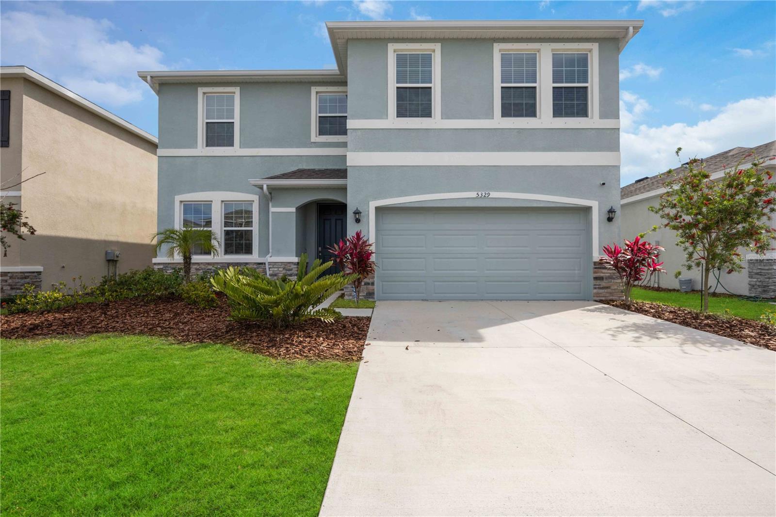 Welcome to this spacious, Fully Fenced Caroline/Coral model!

This home has lots of room for everyone to have their own space with 4 Bedrooms, 3 FULL Bathrooms, and two expansive Living Areas with over 2,700 sq ft of space. Upon entering, you're greeted by a bright and airy atmosphere, highlighted by an abundance of natural light flowing throughout the home. The main level features a generously sized Great Room, large center Island, Gourmet Kitchen, Eat-In area, a FULL Bath and Bedroom Plus a Front Room- perfect for a playroom or office. 

Upstairs, you will find the Owner's Suite with two large walk-in closets, a large Owner's Bath with Two Sinks, a big Bathtub, and a separate Shower. Plus Two More Generous-Sized Bedrooms, Another Full Bath with Tub and Shower, Laundry Room, and a HUGE Second Living Space! 

This home is built entirely of cement block on both floors, making it safe and secure. Also has a Two-Car Garage and Lots of Storage Space. Outside is Maintenance Free and has a Sprinkler System, so it's Easy Living, PLUS a Covered Patio, plus a HUGE PRIVACY FENCE. 

Situated on a quiet court close to the Pool and Community Playground. Solera is a welcoming community with Monthly Food Trucks, Community Events like Game Night, Movie Nights at the Pool, Holiday Events and Parades, and more. All situated in the highly sought-after Lakewood Ranch. Just around the corner from the Lakewood Ranch Library and a quick walk to the new Aquatic and Pickleball Center.  Zoned for LWR schools, including Lake Manatee K-6th (for the 26-27 school year), and close to LWR Prep, plus other school options. 15 minutes to the gorgeous UTC area and the Mall. 35 Minutes to some of the world's most beautiful beaches. This is truly Florida Living at its best!