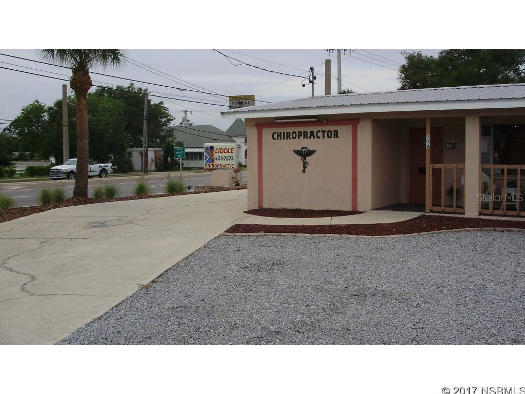 GREAT OPPORTUNITY FOR MANY TYPE'S OF BUSINESS ON BUSY US 1 IN EDGEWATER. ELECTRIC SIGNAGE ON ROAD, CONCRETE BLOCK BUILDING, & 2007 METAL ROOF PLUS A/C NEW IN 2015! THERE IS PAVED & GRAVEL PARKING AREAS, WITH FRONT & REAR ACCESS. THE ADJACENT PROPERTY IS AVAILABLE (MLS 1032839) ALSO. ;Water: City