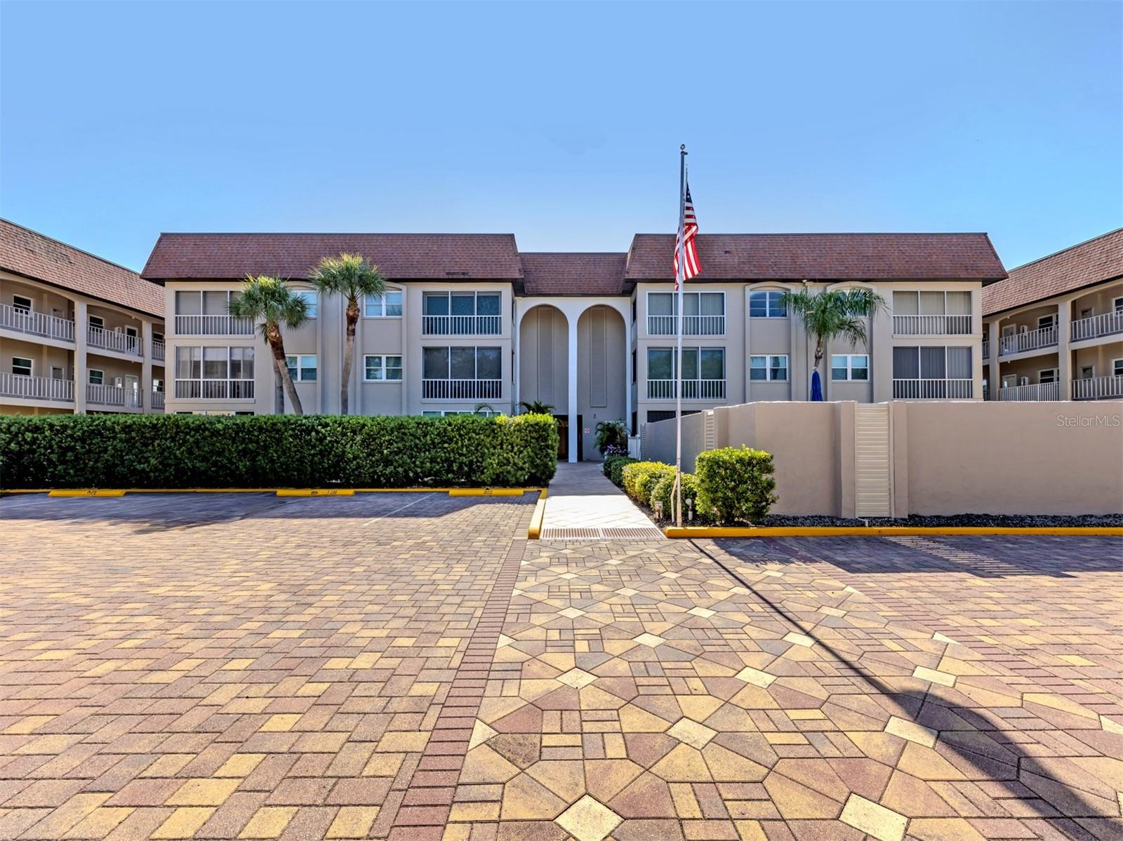 Rarely available 2BD/2BA condominium in Venice Park — one of the most sought-after communities on Venice Island — ideally situated just two blocks from the beach and two blocks from historic downtown. This light-filled end unit offers the perfect blend of coastal charm and convenience, featuring newer impact-resistant windows, an enclosed lanai, assigned parking, in-unit Bosch washer and dryer, a beautifully remodeled kitchen, and an updated primary bath. Appliances and A/C is 2017 and Water Heater 2021.

The enclosed lanai back door is located just steps from the heated pool and barbecue area, creating an effortless indoor-outdoor lifestyle. Residents also enjoy separate storage units, community laundry facilities, a lending library, and the convenience of an on-site manager.

Venice Park is known for its vibrant and welcoming community atmosphere, with owners enjoying an array of social activities including cocktail hours, picnics, book clubs, gardening, live music, card games, trivia nights, and more. You’ll even have a front-row seat for the parades along Venice Avenue.

Imagine strolling to the Saturday Farmers Market, boutique shopping, downtown dining, the theater, free concerts in Centennial Park, and the beach — all just moments from your door. This bright and inviting residence is truly island living at its finest.
