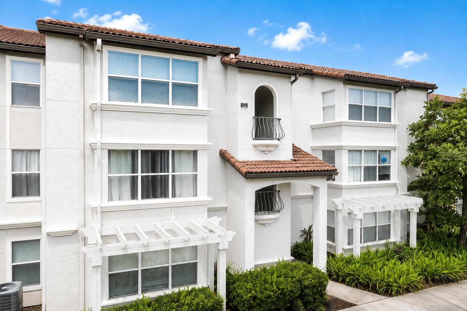 Virtually Staged. Welcome home to this beautifully updated 1 bedroom 1 bathroom condo located in the gated Residences at Villa Medici. This move in ready unit features brand new luxury vinyl flooring throughout fresh paint granite countertops and an open layout filled with natural light. The spacious bedroom includes a walk in closet and a versatile bonus area that's perfect for a home office reading nook or additional storage. Enjoy peaceful pond views right from your living room and bedroom creating the perfect place to relax after a long day.
The community offers resort style amenities including swimming pool hot tub fitness center tennis courts playground BBQ and picnic areas. Conveniently located just minutes from the Mall at Millenia Universal Orlando International Drive Downtown Orlando major highways shopping dining and entertainment.
This condo is perfect for anyone looking for comfort convenience and a great location all in one.

12-month lease. First month's rent security deposit and prorated rent (if applicable) are due at signing. Tenant is responsible for all utilities. No smoking. One small pet allowed with landlord approval. Renters insurance is required.