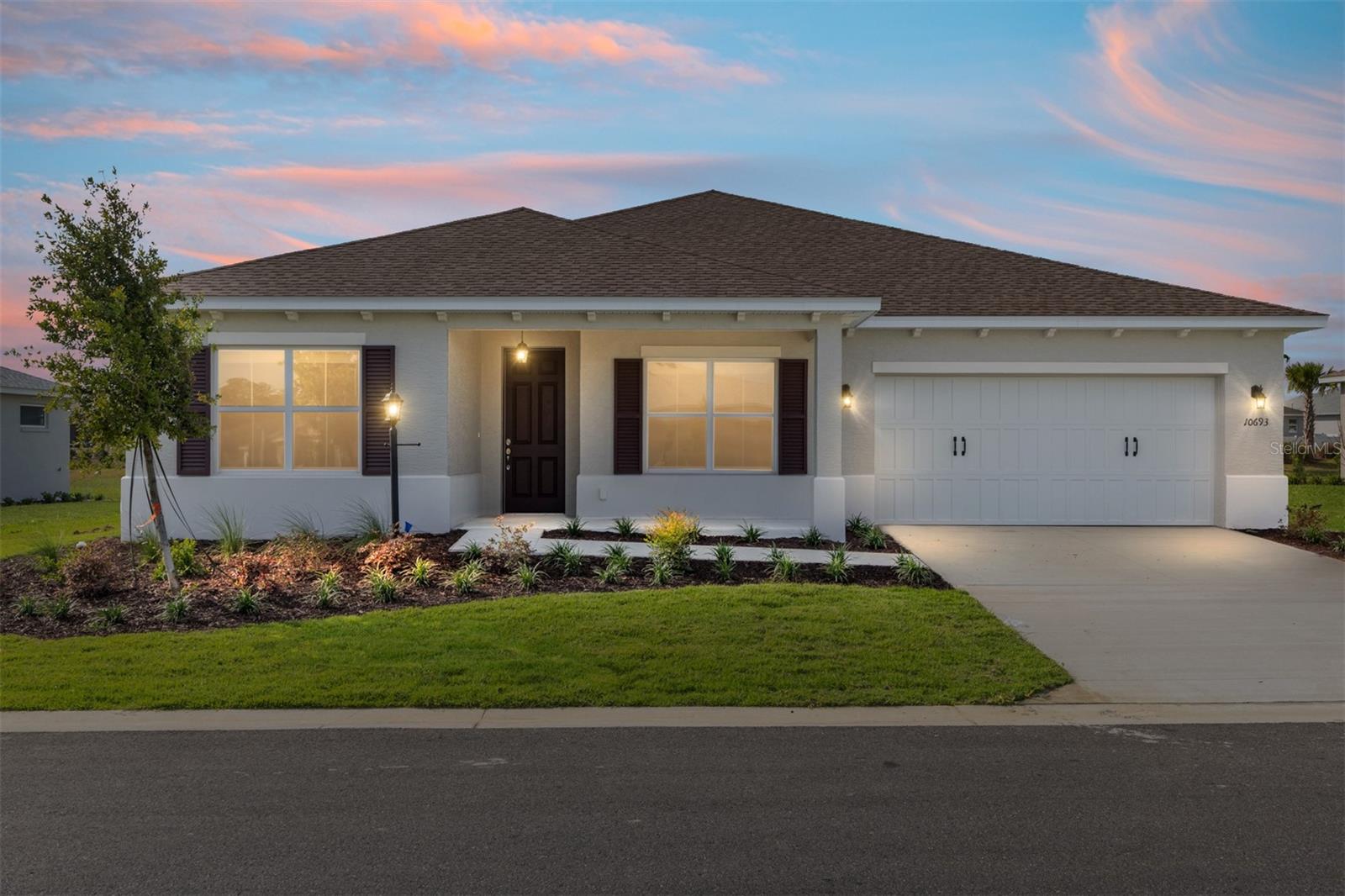Find the perfect combination of comfort, style, and flexibility in this brand-new Ariana model located in the desirable Longleaf Ridge neighborhood of On Top of the World. Thoughtfully designed for today's lifestyle, this home features 2 bedrooms, 2 bathrooms, and a spacious 2-car garage with additional golf cart parking.

From the moment you step inside, you'll appreciate the bright, open design that brings the main living spaces together. The expansive great room is ideal for entertaining or simply relaxing, while the adjoining kitchen and dining areas create a warm and welcoming atmosphere for everyday living.

Need extra space? The versatile flex room can easily become a home office, craft room, fitness studio, or cozy den, giving you the freedom to personalize the home to fit your needs. The private owner's suite provides a peaceful retreat, while the guest bedroom and full bath ensure family and friends feel right at home.

A dedicated laundry suite, modern finishes, and the quality craftsmanship of new construction complete this exceptional home. Located in one of Ocala's premier active-adult communities, residents enjoy resort-style amenities, scenic surroundings, and the convenience of a golf cart-friendly lifestyle. Don't miss your opportunity to own this beautiful Ariana model in Longleaf Ridge.