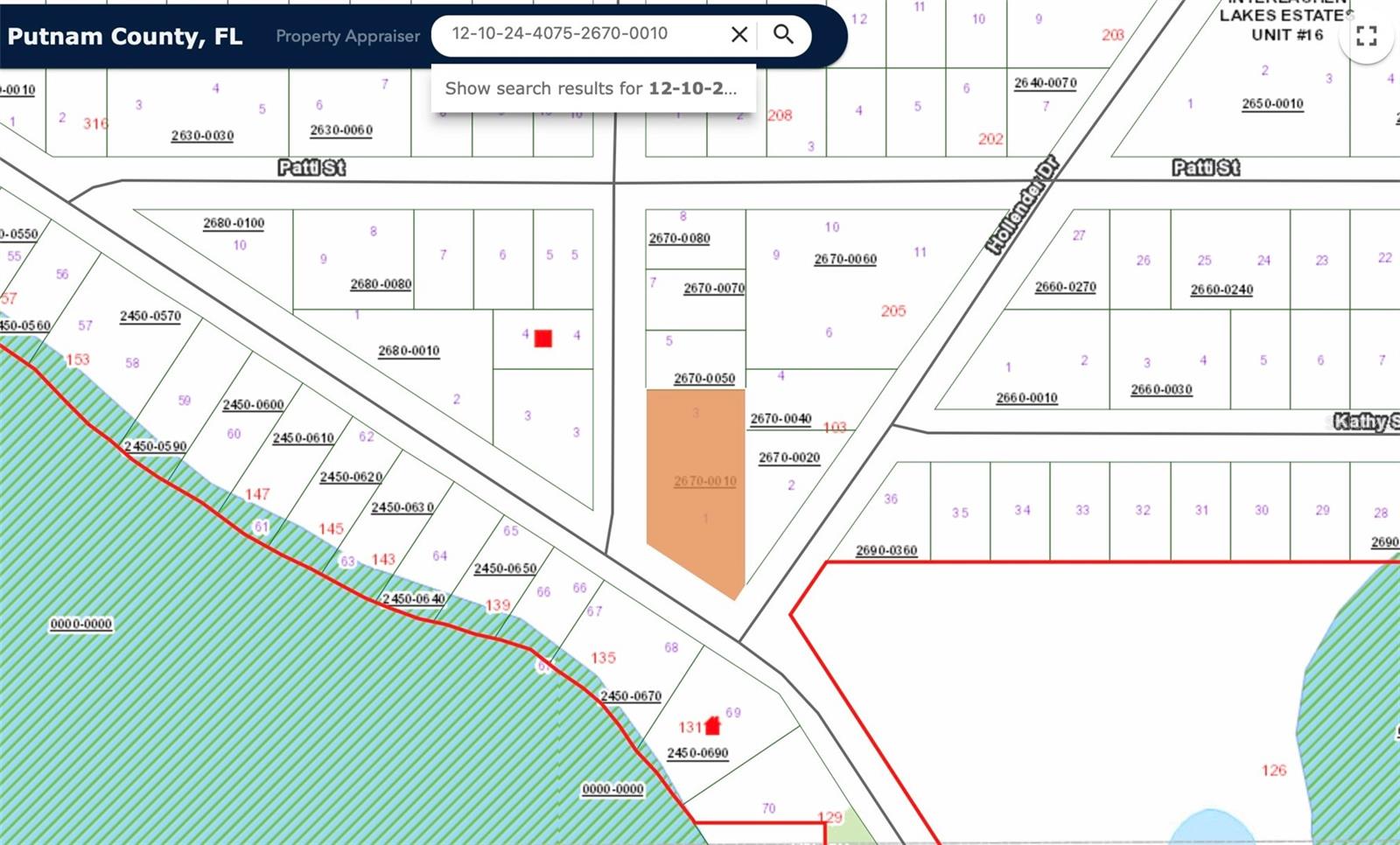 INTERLACHEN LAKES ESTATES - Land