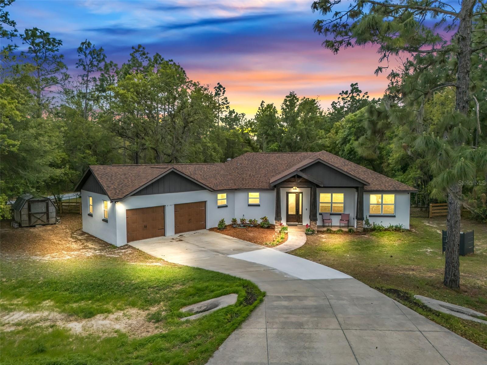 CUSTOM SPACIOUS HOME ON 1 ACRE IN OAK HILL NEAR THE VILLAGES!!
If you’re looking for a little extra space without being far from everything, this home is in a great spot just minutes from The Villages, Crystal River, Homosassa, The Fl Turnpike & I-75!
This home is unique & nestled on a full 1-acre lot, there’s plenty of room to spread out. The backyard is fully fenced and includes three gates—one wide enough to easily pull in a trailer, boat, or RV.
Inside, the home has a comfortable layout with just under 2,000 sq ft of living space, plus a large garage with attic storage and a covered back porch to enjoy the outdoors.
UPDATES AND FEATURES INCLUDE:
* New roof (2025)
* Newly painted Exterior 
* Security system ready if you want to activate it
* Pre-plumbed for central vacuum
* Saltwater system already in place
* A custom walk-in closet with built-in storage
* Butler’s pantry for extra kitchen space
* Laundry area with a utility sink, half bath, and a drop zone for everyday items
The HOA is only $120 a year, which helps keep the neighborhood looking nice without adding much to your expenses.
This is a wonderful home with great space, practical features, convenient location in a highly sought out neighborhood!
Make this your new home today!!