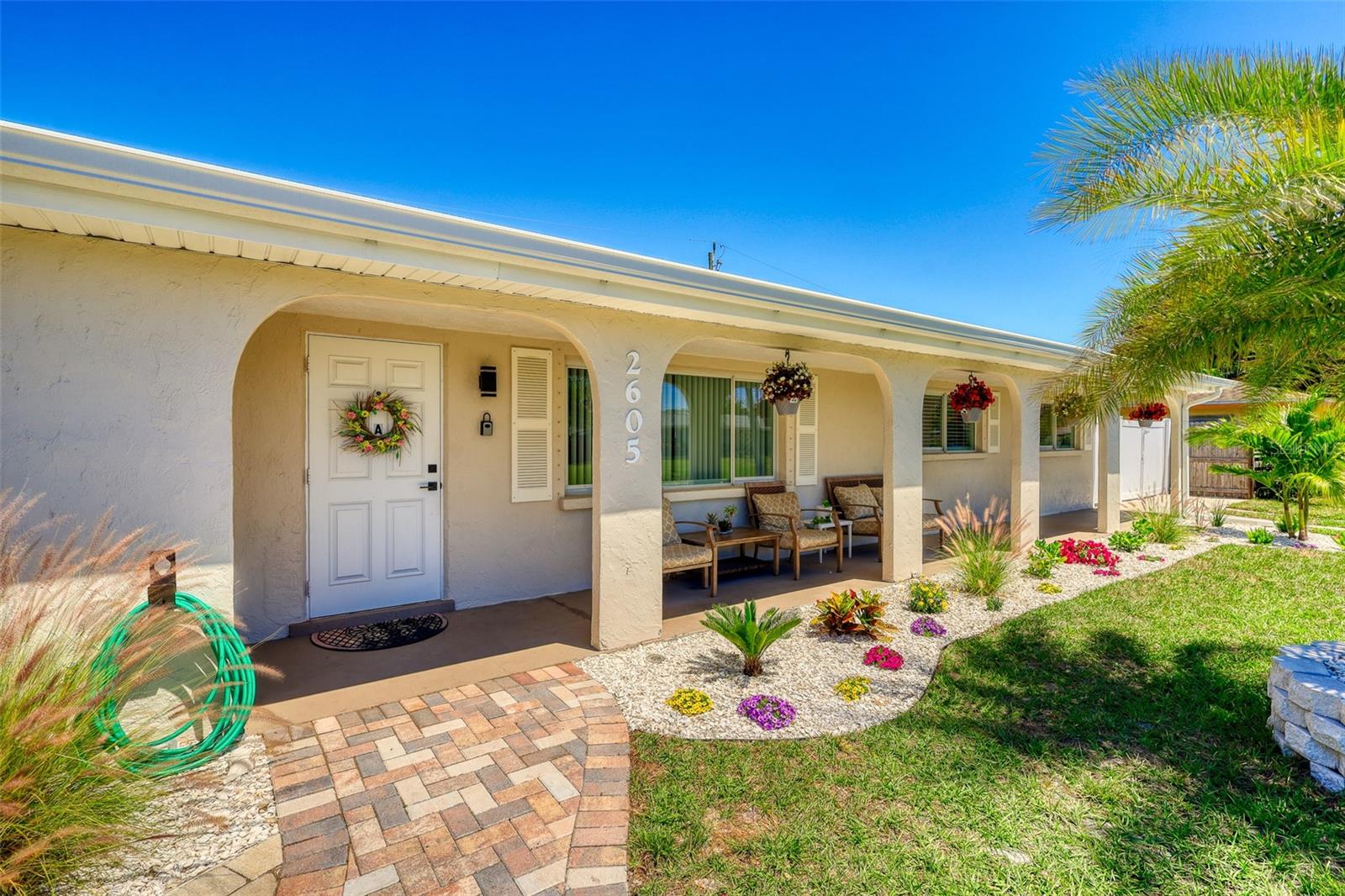Rare gem in Sarasota’s highly desirable Southgate neighborhood, East of the Trail. Just minutes from Siesta Key Beach, Lido Beach, St. Armands Circle, downtown Sarasota, and Sarasota Memorial Hospital, this 5-bedroom, 4-bathroom residence offers the perfect blend of space, flexibility, and long-term value.
Situated on a private corner lot, the home provides versatile living space designed to support multigenerational living and generational wealth opportunities. Whether accommodating extended family, aging parents or long-term guests, the layout offers privacy, comfort, and independence under one roof.
Enjoy two oversized driveways ideal for multiple vehicles, a boat and  RV. The resort-style backyard features an Olympic-size, 8-foot-deep heated pool, recently resurfaced and surrounded by lush tropical landscaping, fruit trees, palms - perfect for gatherings that bring generations together.
In-law suite with private entrance includes two master suites, a full kitchen, and laundry—an ideal setup for live-in relatives, or future income potential.
Recent upgrades include a new roof (2022), new AC unit, two new water heaters, new pool water heater, fresh interior and exterior paint, modern lighting, granite countertops, all new appliances, pavers, fencing, gutters, and storage sheds, along with full replumbing and rewiring completed in 2012.
No HOA and no flood zone. Fully fenced with room for a boat, RV. Close to historic Southside Elementary A-rated schools, beaches, dining, shopping, and cultural attractions.
This is more than a home—it’s a long-term lifestyle and legacy property, offering flexibility, privacy, and the opportunity to build multigenerational wealth in one of Sarasota’s most desirable locations.