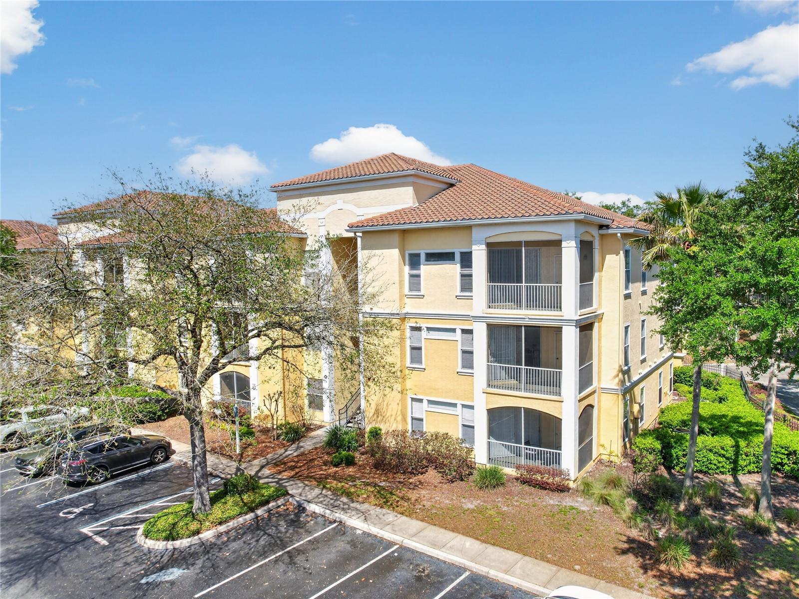 One or more photo(s) has been virtually staged. Welcome to this beautifully maintained 2-bedroom, 2-bathroom condo in the sought-after Visconti community, where comfort, convenience, and lifestyle come together. Located on the third floor, this light-filled residence features soaring vaulted ceilings that create an open, airy feel, complemented by abundant natural light throughout.

Ideally positioned just steps from the clubhouse, you’ll enjoy effortless access to resort-style amenities, including a sparkling pool and fully equipped fitness center—perfect for both relaxation and an active lifestyle.

This move-in ready condo is an excellent opportunity for both homeowners and investors alike. With quick access to I-4, commuting to Downtown Orlando is easy, while the shopping, dining, and entertainment of Altamonte Springs are just minutes away.

Opportunities like this in Visconti don’t last—schedule your private showing today.