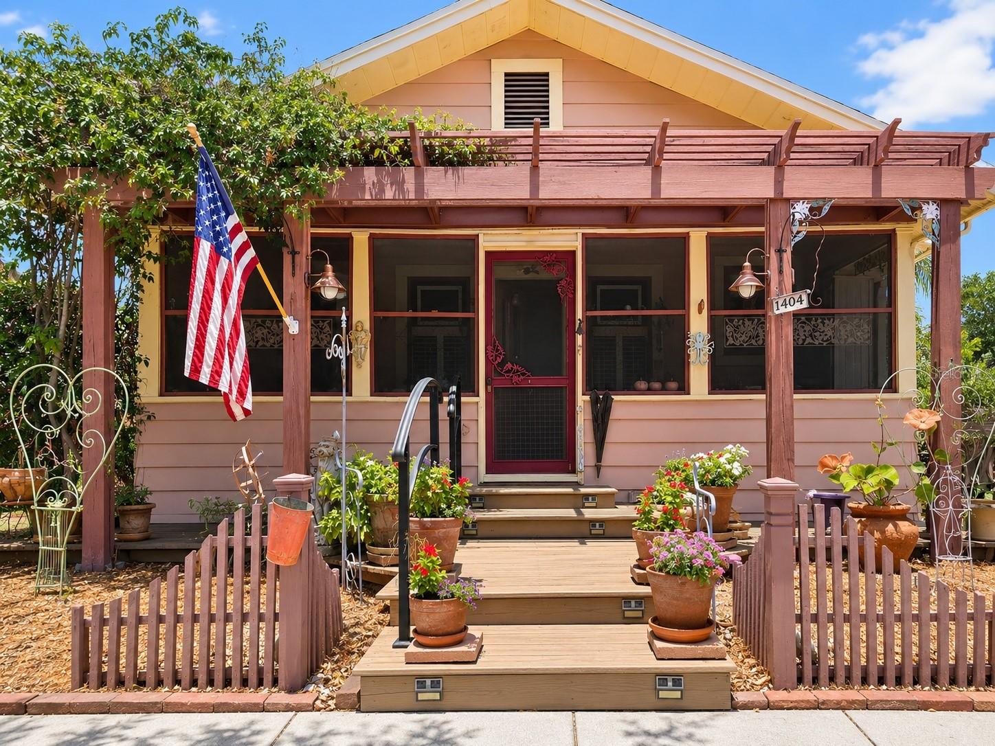 Historic "Rose Cottage" – A Timeless Craftsman Bungalow in Palmetto's River District

Step back in time and fall in love with the charm and character of "Rose Cottage," a lovingly maintained 1925 Craftsman bungalow nestled in the heart of the Historic Palmetto River District. Located just a short stroll from the picturesque Manatee River, Sutton Park, and the quaint shops, restaurants, and events of downtown Palmetto, this treasured home offers the perfect blend of historic elegance and modern comfort.

From the moment you arrive, you'll appreciate the timeless craftsmanship and welcoming atmosphere of this 2-bedroom, 2-bath residence. Inside, rich hardwood flooring, a spacious living room and formal dining room, and a cozy wood-burning fireplace create a warm and inviting setting that's perfect for everyday living or entertaining guests.

A large sunroom overlooking the lush garden areas provides the ideal space for morning coffee, afternoon reading, or simply enjoying the beauty of the outdoors year-round. The enchanting backyard offers mature landscaping and a charming she shed, presenting exciting potential for conversion into an accessory dwelling unit (ADU), guest cottage, artist studio, or home office.

Lovingly cared for over the years, this special home also features a brand-new air conditioning system, offering peace of mind while preserving its historic character.

Whether you're searching for a full-time residence, a seasonal retreat, or a unique historic property with future potential, Rose Cottage is a rare opportunity to own a piece of Palmetto's rich history in one of its most desirable and walkable neighborhoods.

Come experience the timeless beauty, charm, and character of Rose Cottage—where history, community, and coastal living come together.