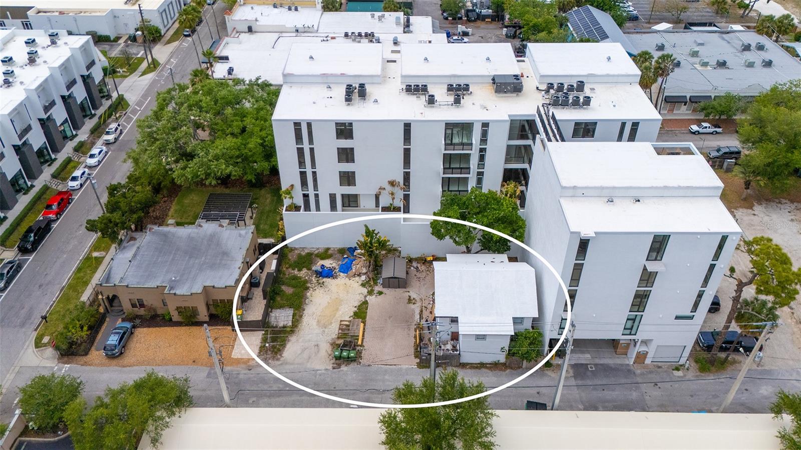 Located in the dynamic Rosemary District, 420 Kumquat Court presents a compelling opportunity for investors and developers seeking position and flexibility in a downtown growth corridor. The property includes an existing triplex generating more than $5,000 per month in potential rental income, offering immediate cash flow while future development plans are evaluated.

Zoned Downtown Edge (DTE), the site allows for residential, commercial or mixed-use development. The property is adjacent to Villa Ballada, a newly constructed five-story mixed use condominium featuring 24 residences, reinforcing the area’s continued investment and redevelopment momentum.

An additional opportunity exists with the neighboring parcel to the south currently available. With a combined acquisition cost of $3,220,000, this option presents the potential for increased density, with the possibility to develop up to 24 residential units, subject to municipal approvals. The seller can also transfer plans for a seven-unit condominium project designed by award-winning Halflants + Pichette, providing a ready framework for development.

Positioned within approximately six blocks of more than 60 restaurants, Sarasota Farmers Market, Sarasota Bayfront, Whole Foods Market and Sarasota’s arts and theater district, the location supports strong walkability and long-term demand. The Bay Park, a 53-acre waterfront park, is approximately four blocks away, with additional access to Payne Park and Legacy Trail.

Connectivity is enhanced by the Bay Runner Trolley, offering service from downtown to St. Armands Circle and Lido Beach.

This offering combines current income with future development potential in one of Sarasota’s most active urban districts.