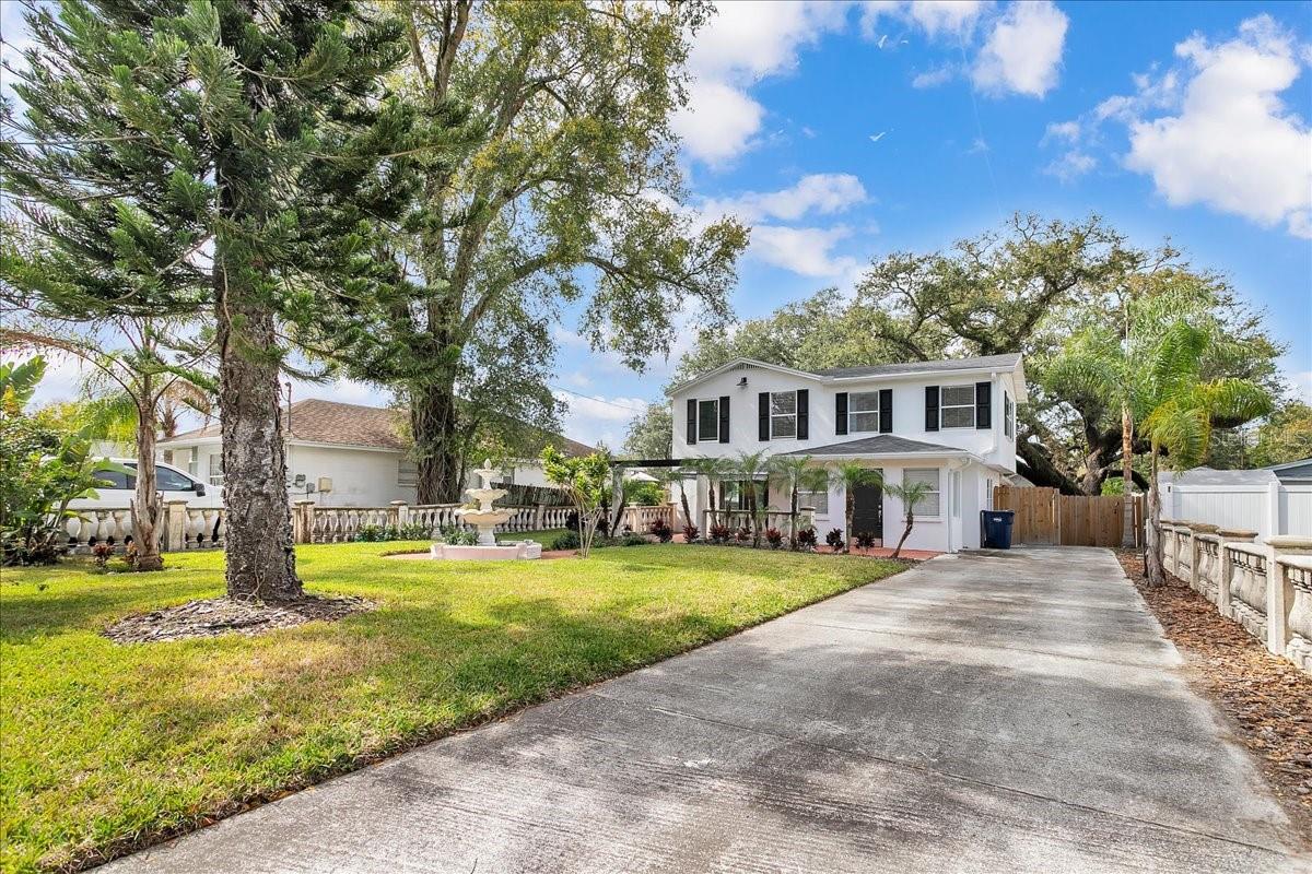 Beautifully Renovated 4BR/2.5BA Home in Seminole Heights – 2,000 SF
This recently renovated two-story home in desirable Seminole Heights offers 4 bedrooms, 2.5 bathrooms, and approximately 2,000 square feet of comfortable living space.
The first floor features luxury vinyl plank flooring throughout, a spacious foyer, living room, updated kitchen, pantry, half bath, and a private primary suite. The stunning kitchen boasts brand-new white cabinetry, quartz countertops, stainless steel appliances, a large center island, a closet pantry, and additional storage space beneath the staircase.
The first-floor primary suite includes a large walk-in closet, French doors leading to the backyard, and an en-suite bathroom featuring a double-sink vanity, oversized walk-in shower, and two additional closets for extra clothing or linen storage.
Upstairs, you'll find three generously sized bedrooms and a full bathroom, providing plenty of space for family members, guests, or a home office.
Outside, enjoy a large fenced backyard complete with a storage shed, as well as a spacious front patio area. The driveway comfortably accommodates 2–3 vehicles.
Rent includes water, trash service, and lawn maintenance. 
Up to 2 pets welcome with owner approval